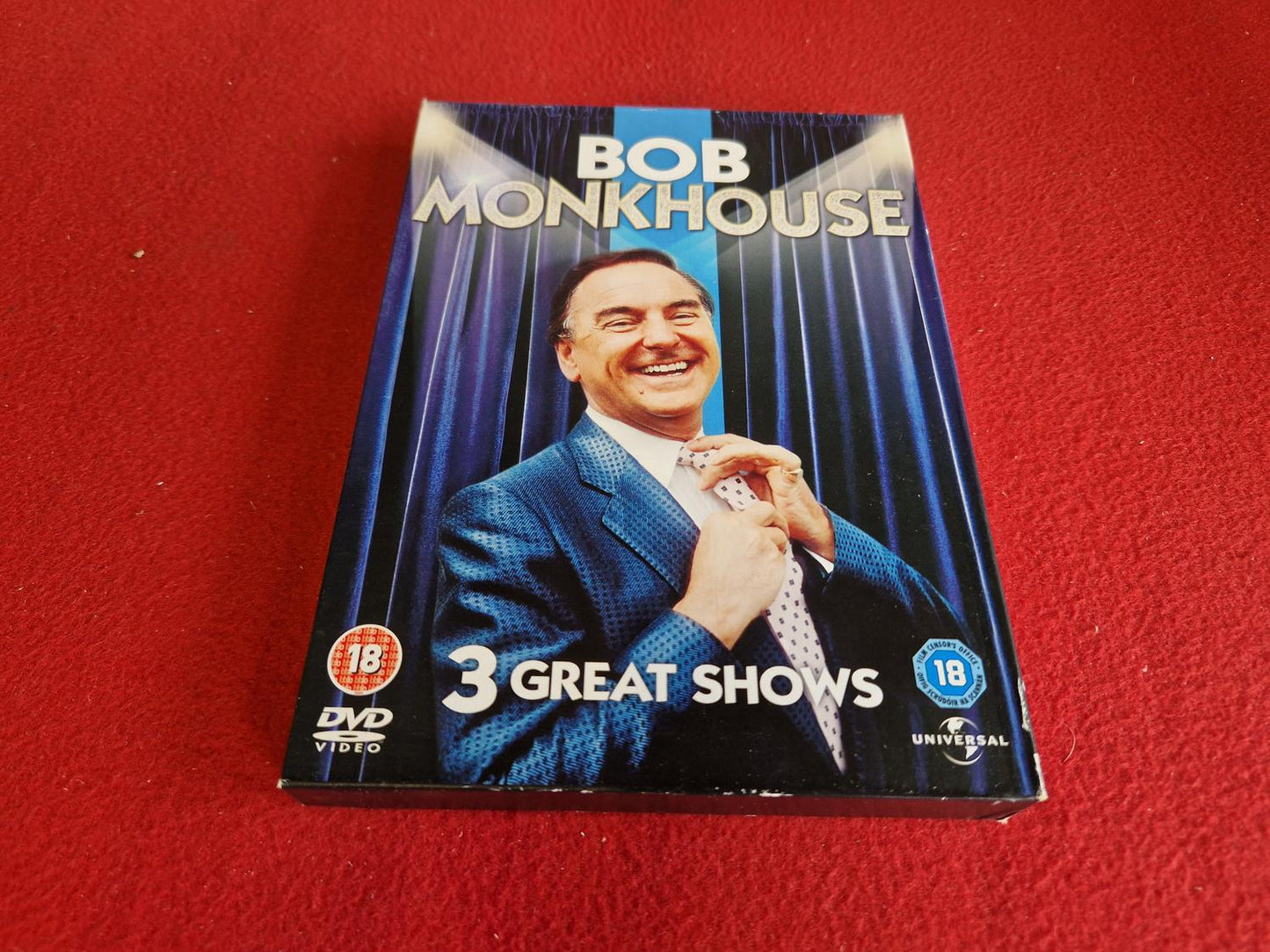 BOB MONKHOUSE 3 GREAT SHOWS BOX till DVD