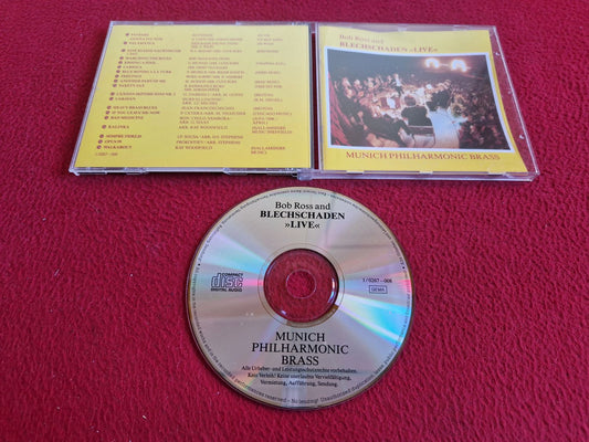 BOB ROSS AND BLECHSCHADEN LIVE MUNICH PHILHARMONIC BRASS CD