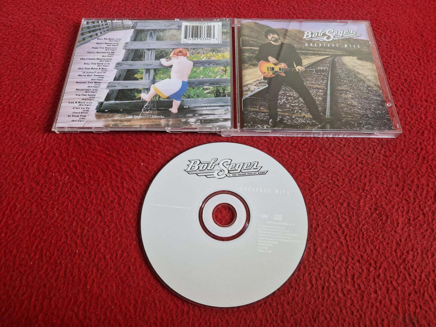 BOB SEGER & THE SILVER BULLET BAND GREATEST HITS CD