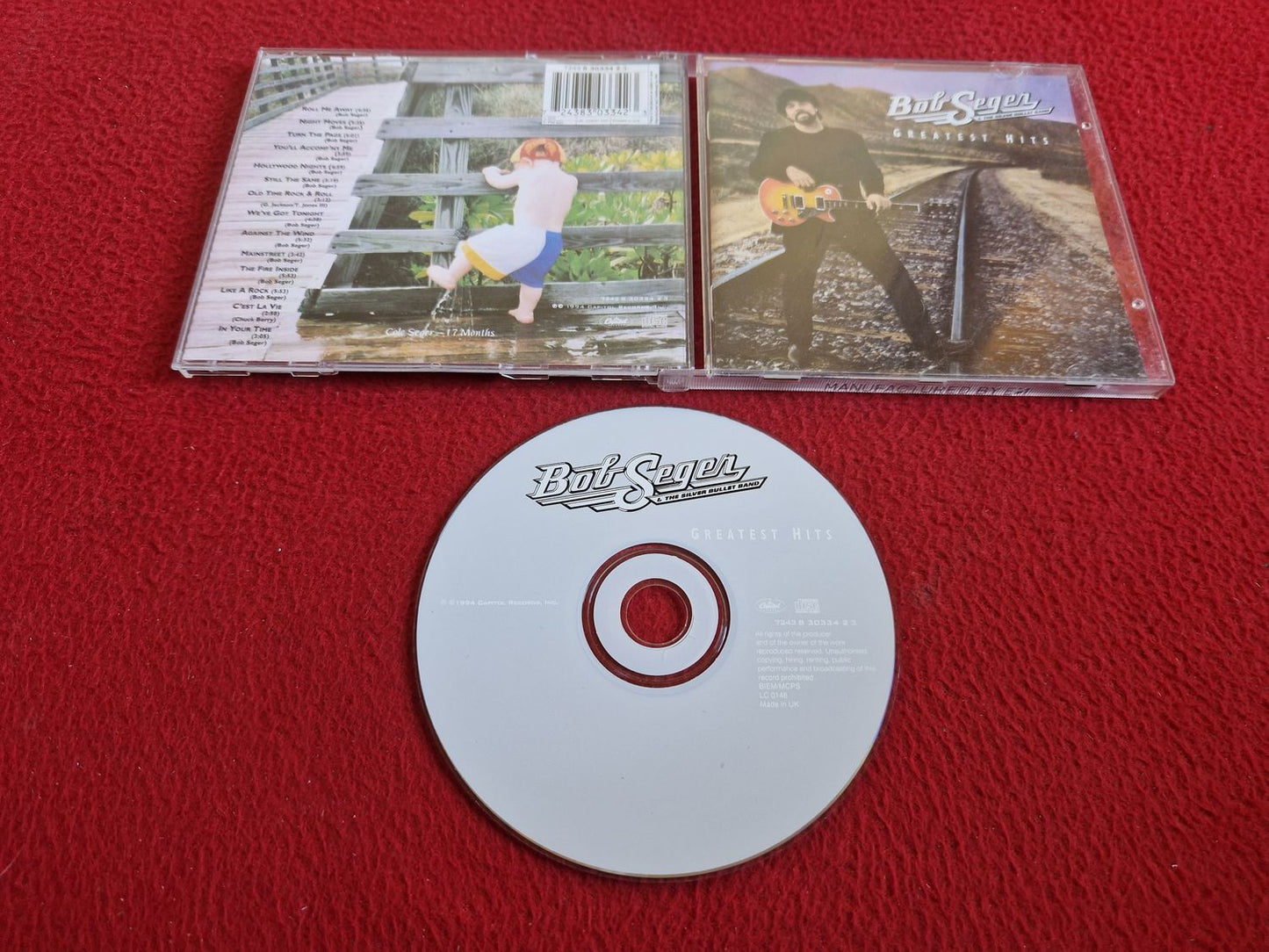 BOB SEGER & THE SILVER BULLET BAND GREATEST HITS CD