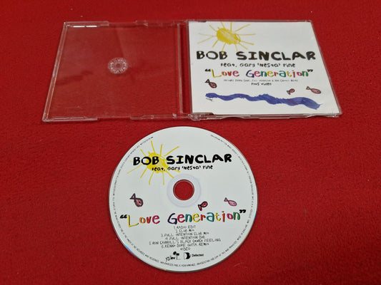 BOB SINCLAIR FEAT. GARY "NESTA" PINE LOVE GENERATION SINGEL till CD