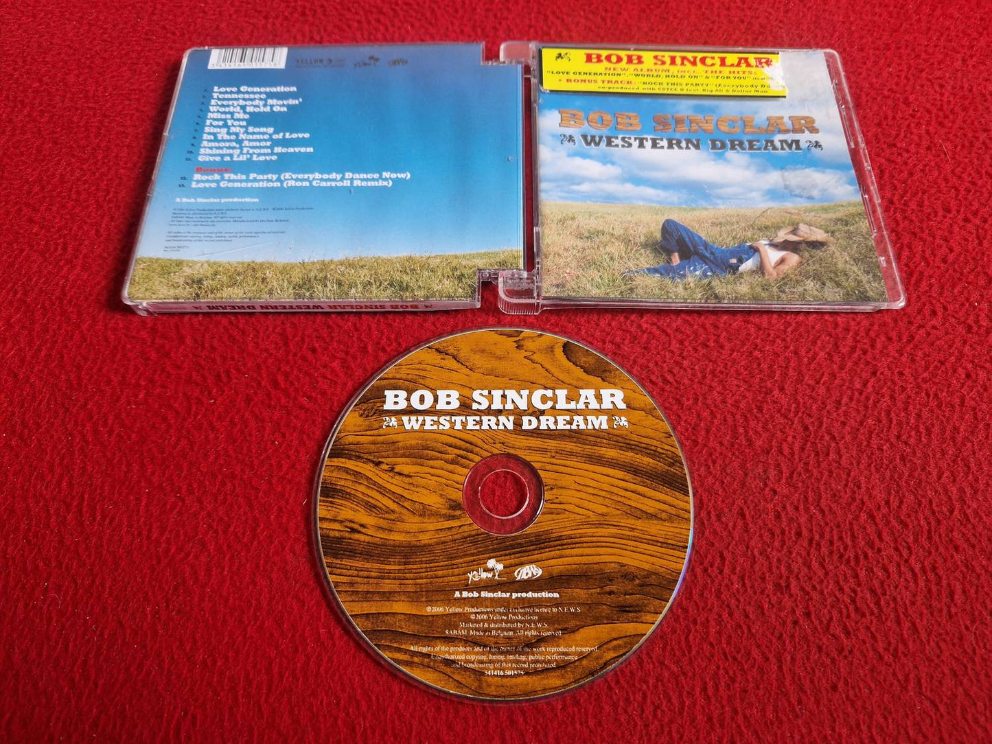 BOB SINCLAIR WESTERN DREAM CD