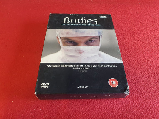 BODIES SERIES 2 AND THE FINALE BOX till DVD