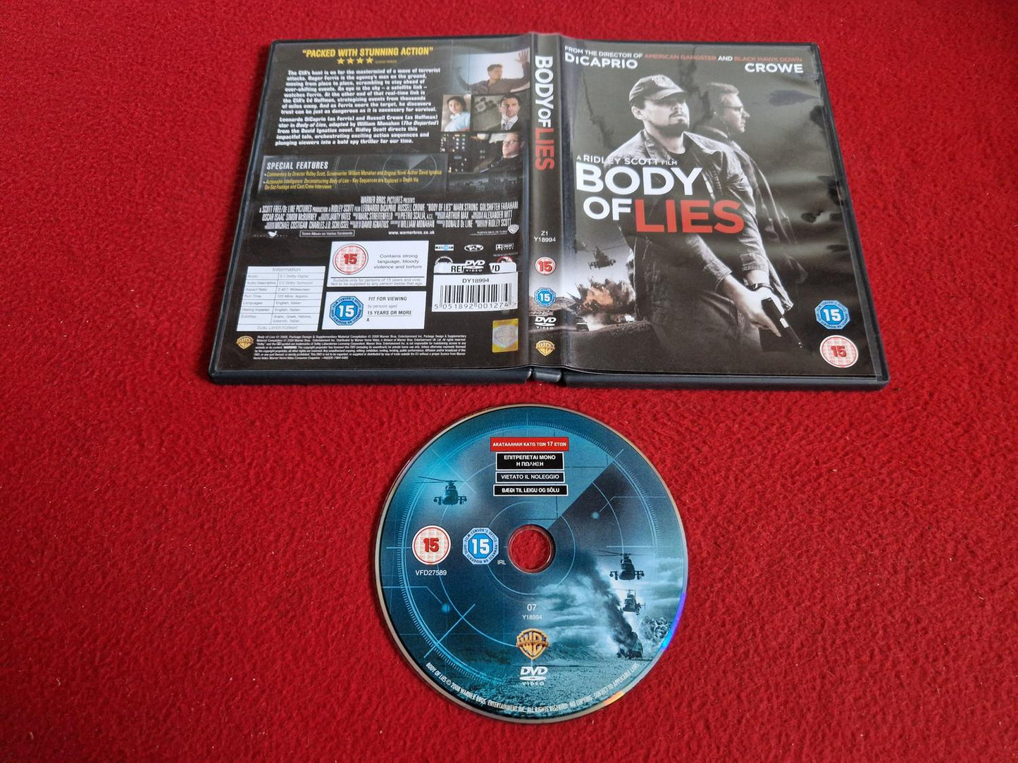 BODY OF LIES DVD