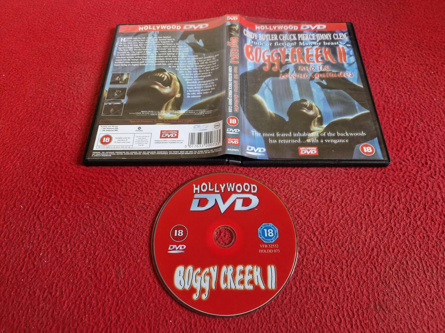 BOGGY CREEK II - AND THE LEGEND CONTINUES DVD
