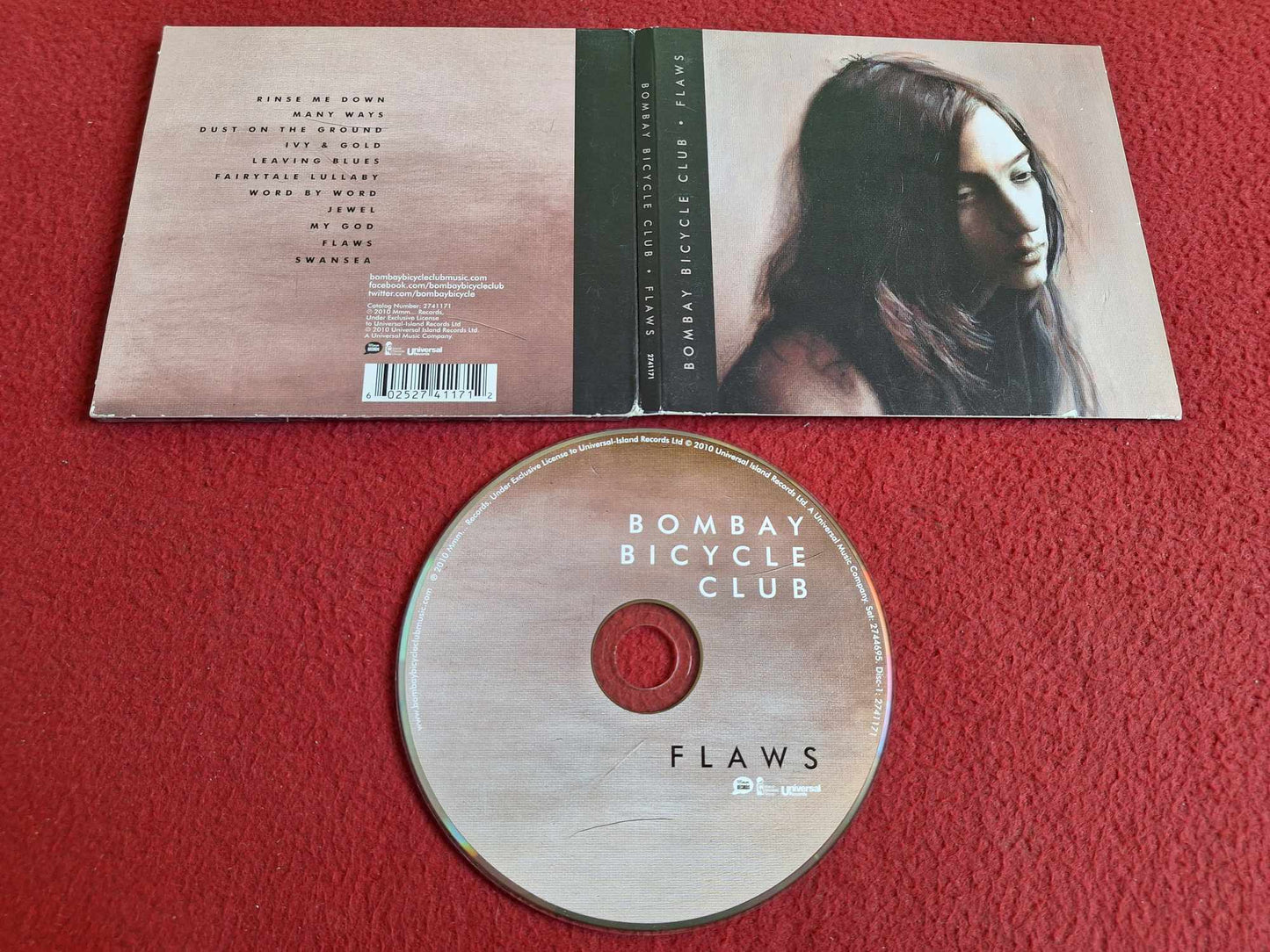 BOMBAY BICYCLE CLUB FLAWS CD