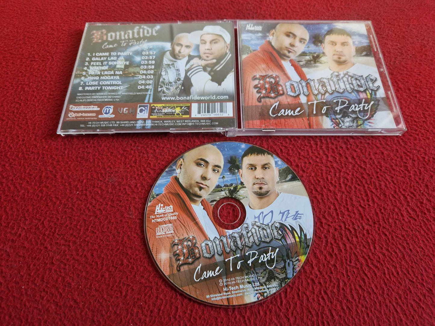 BONAFIDE CAME TO PARTY CD