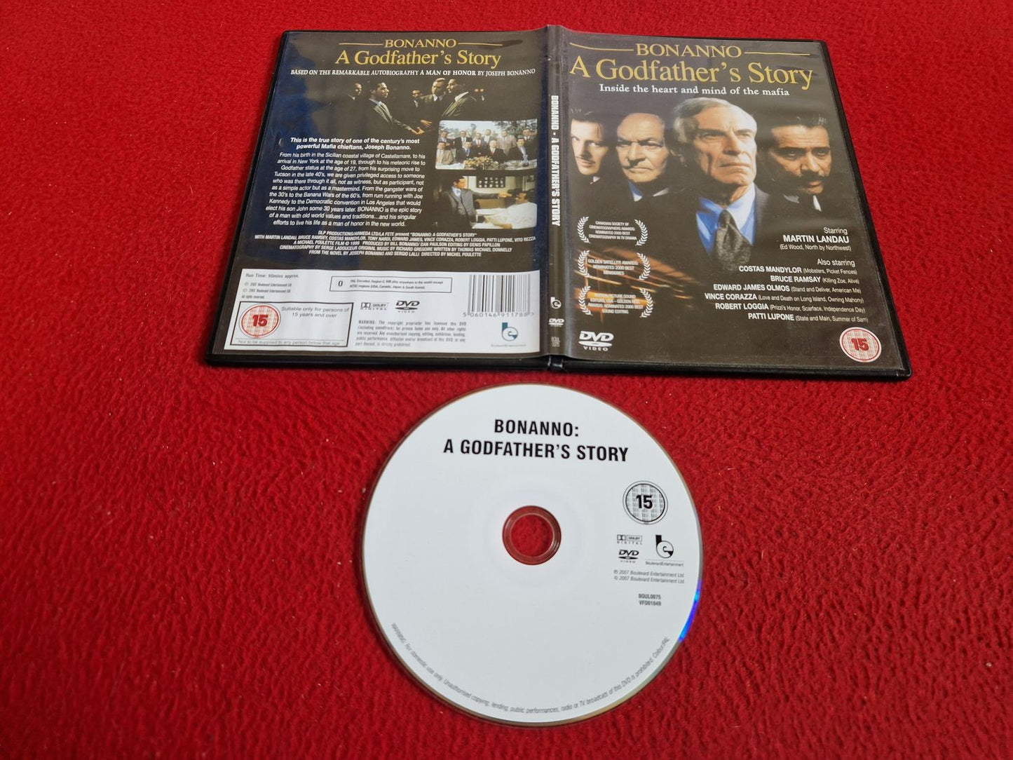 BONANNO A GODFATHER'S STORY DVD