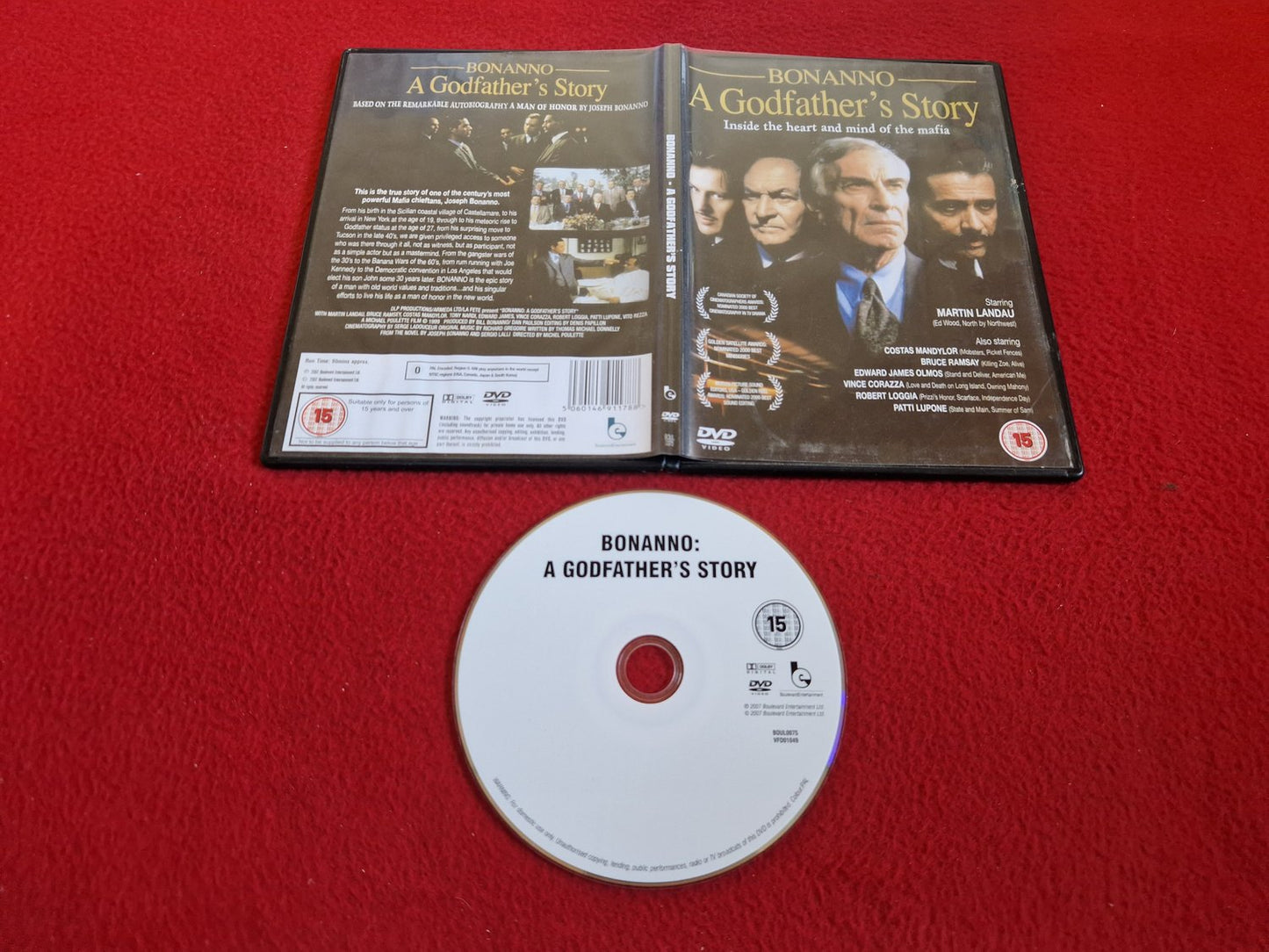 BONANNO A GODFATHER'S STORY DVD