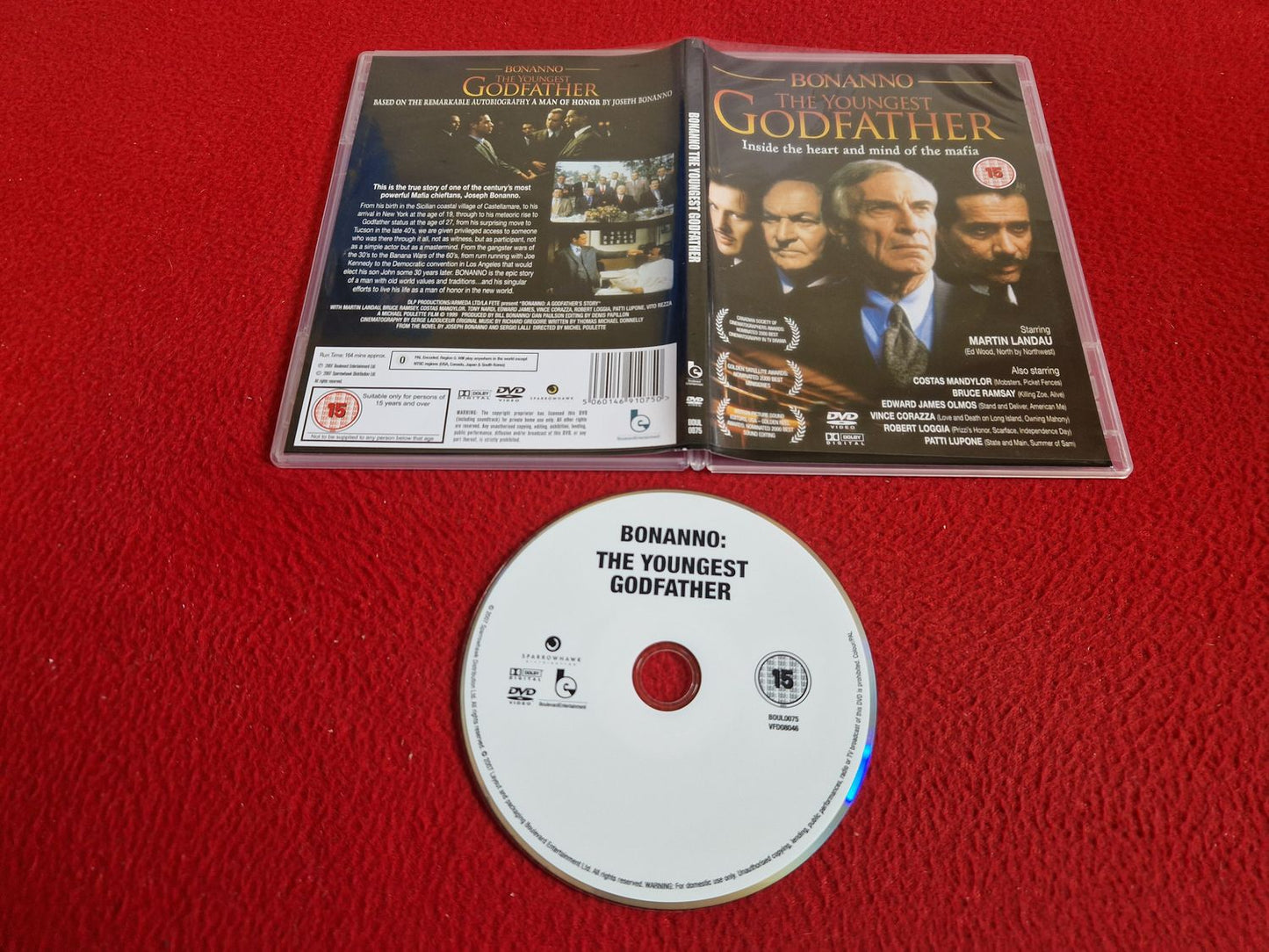 BONANNO THE YOUNGEST GODFATHER DVD