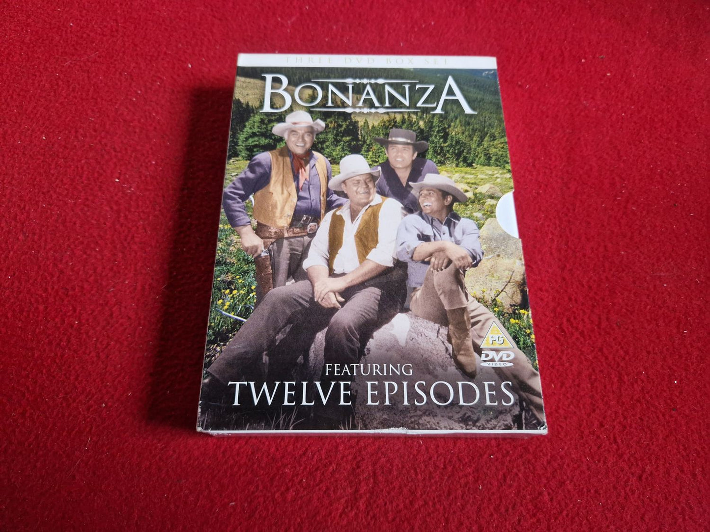 BONANZA TWELVE EPISODES BOX DVD