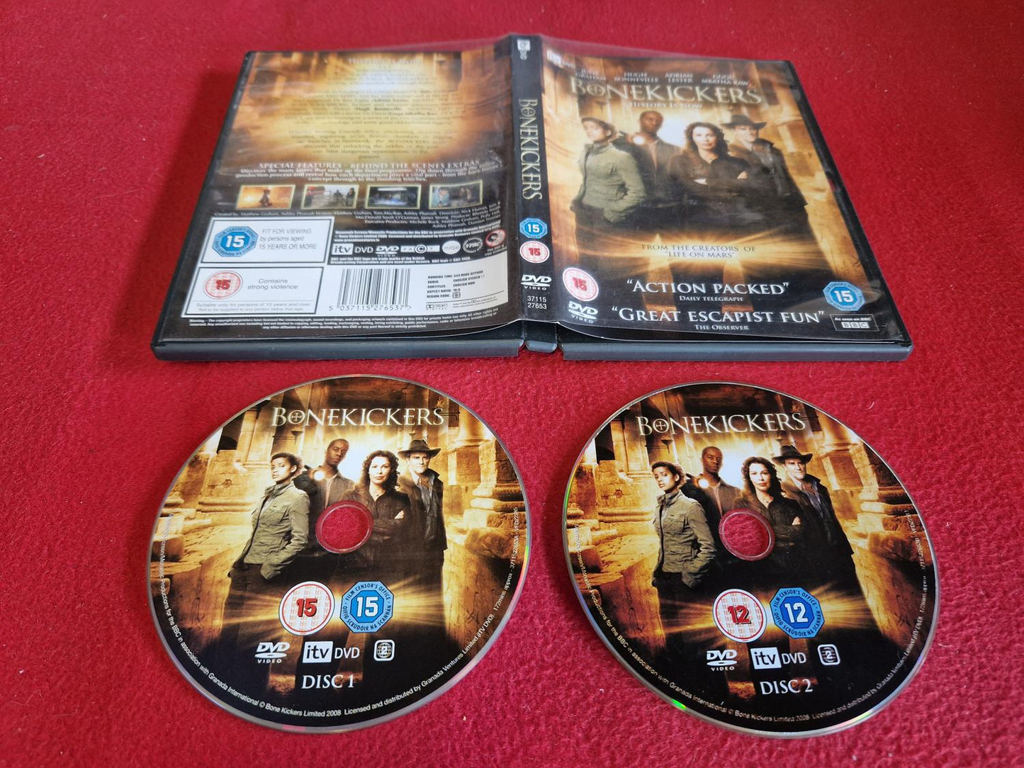 BONEKICKERS till DVD