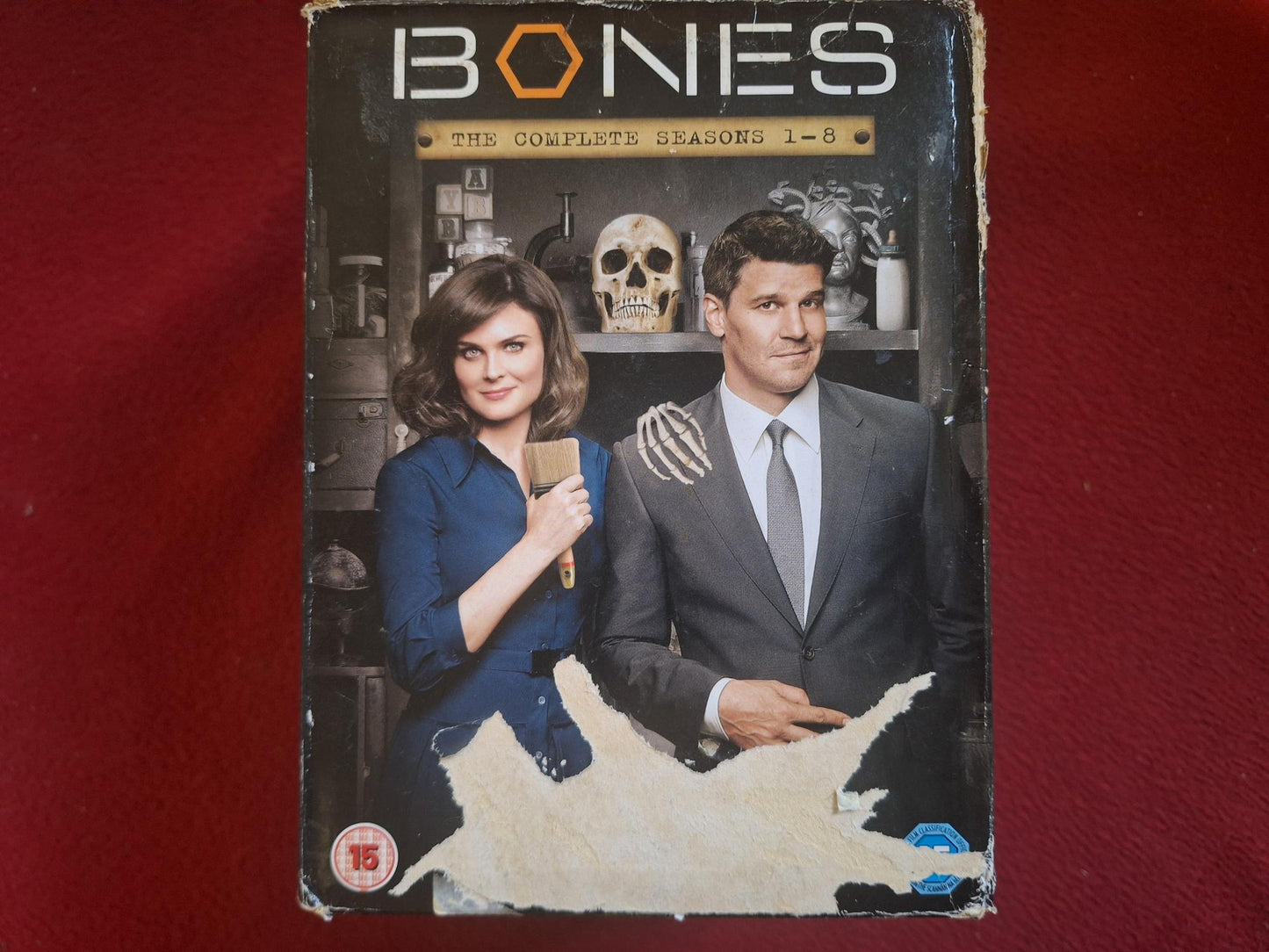 BONES SEASONS 1 - 8 BOX DVD
