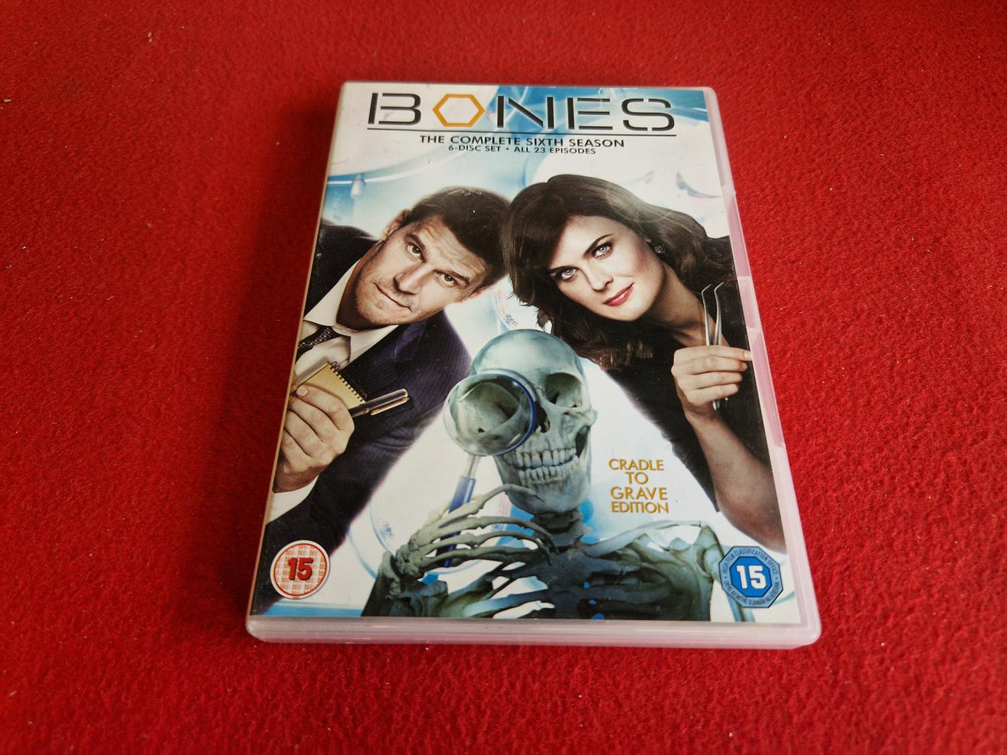 BONES THE COMPLETE SEASON 6 BOX till DVD
