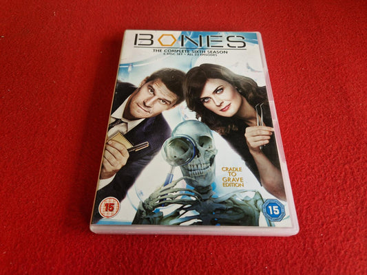 BONES THE COMPLETE SEASON 6 BOX till DVD