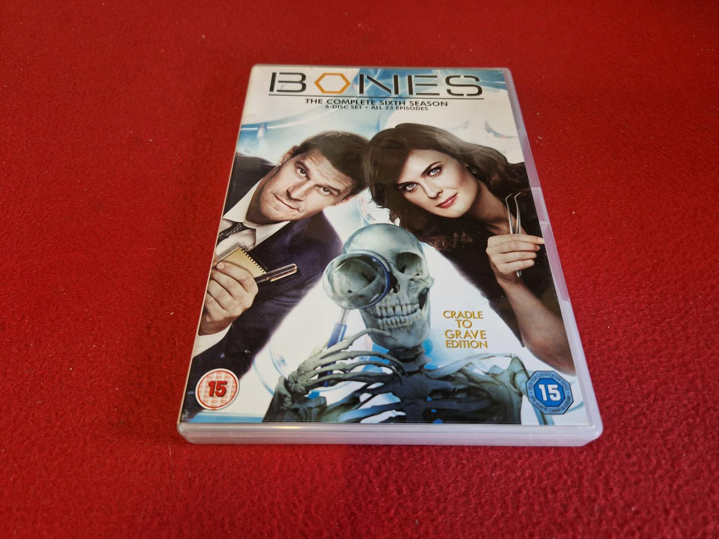 BONES THE COMPLETE SEASON 6 BOX till DVD