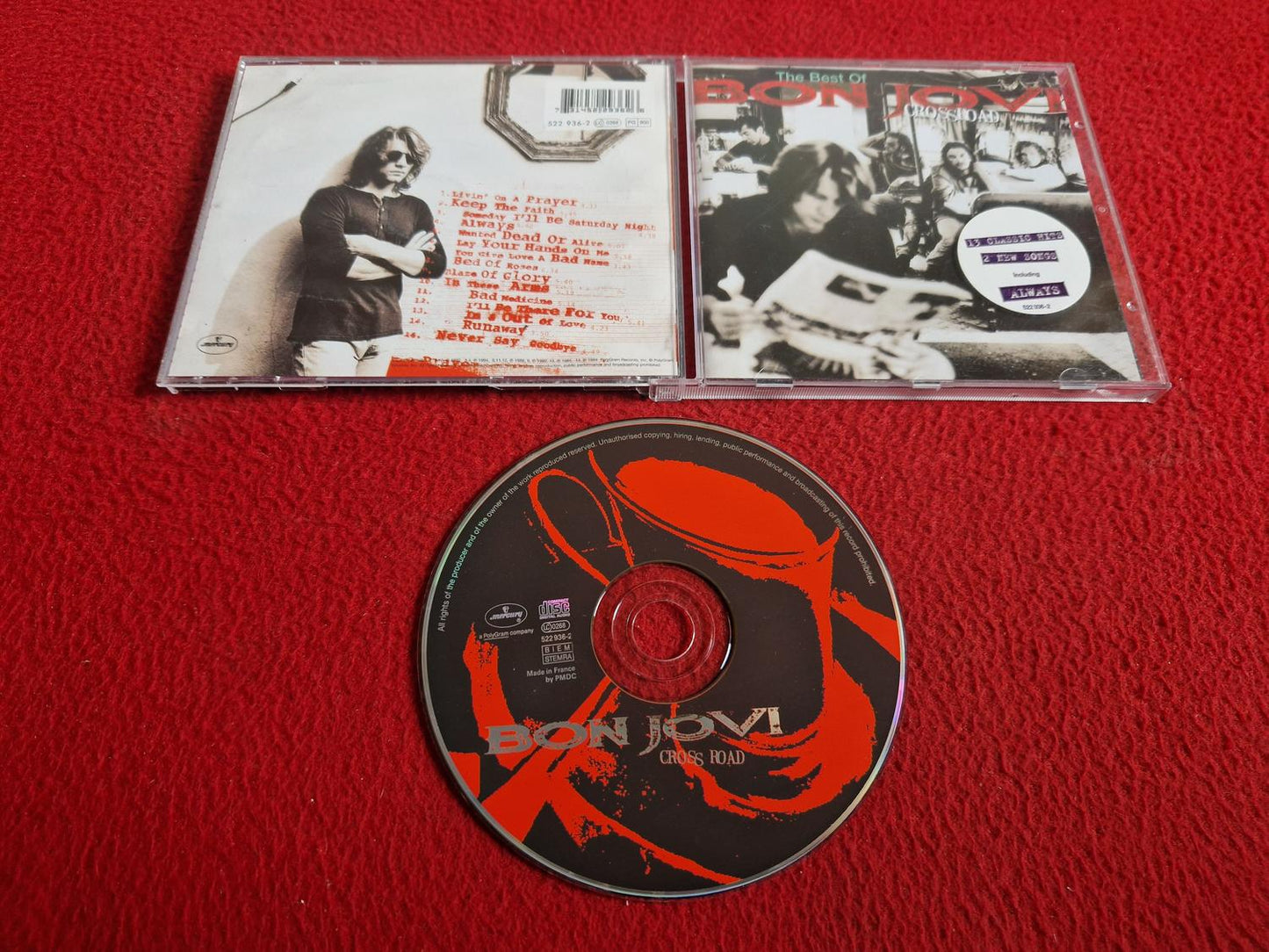 BON JOVI CROSS ROAD THE BEST OF CD