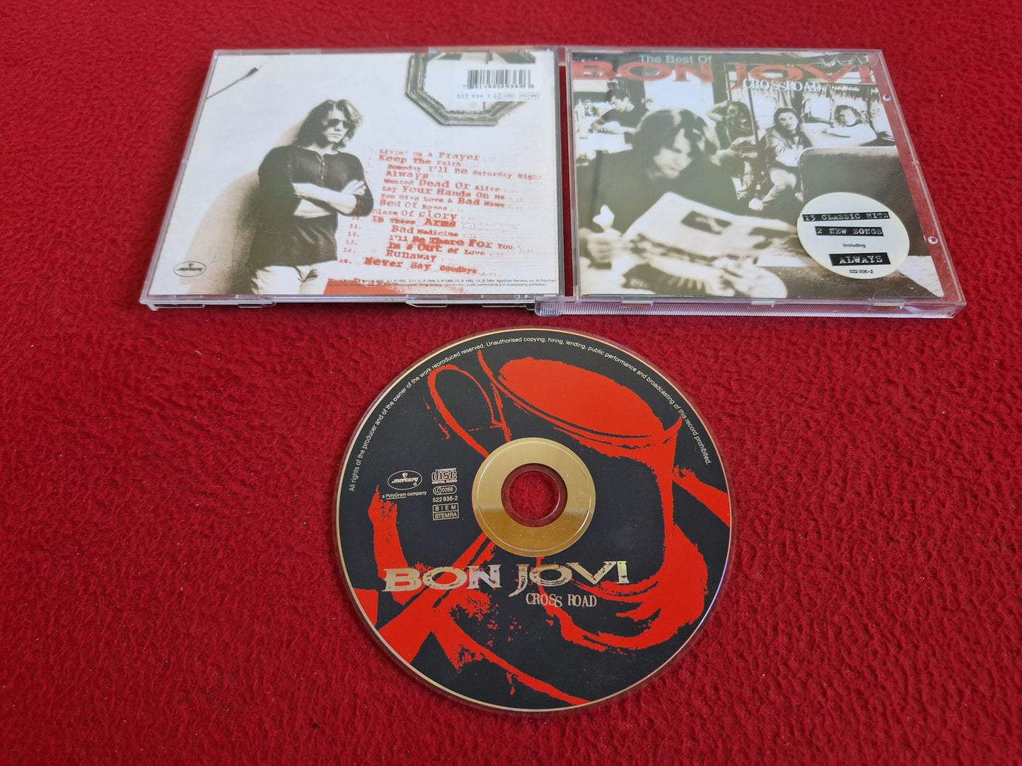 BON JOVI CROSS ROAD THE BEST OF CD