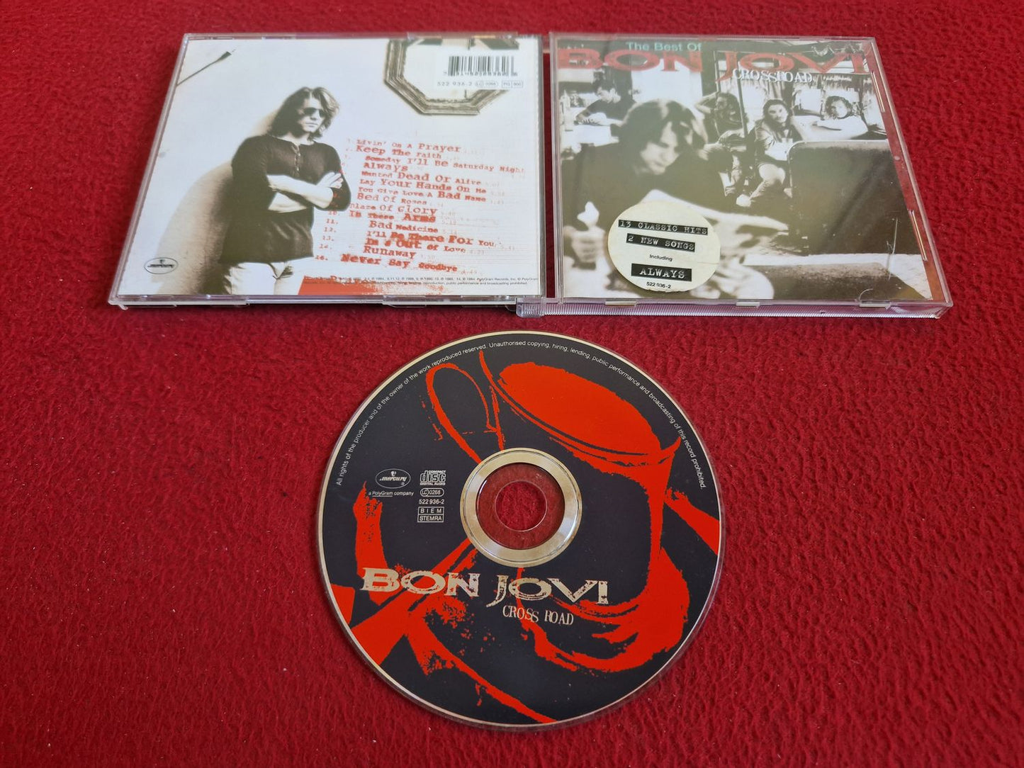 BON JOVI CROSS ROAD THE BEST OF CD