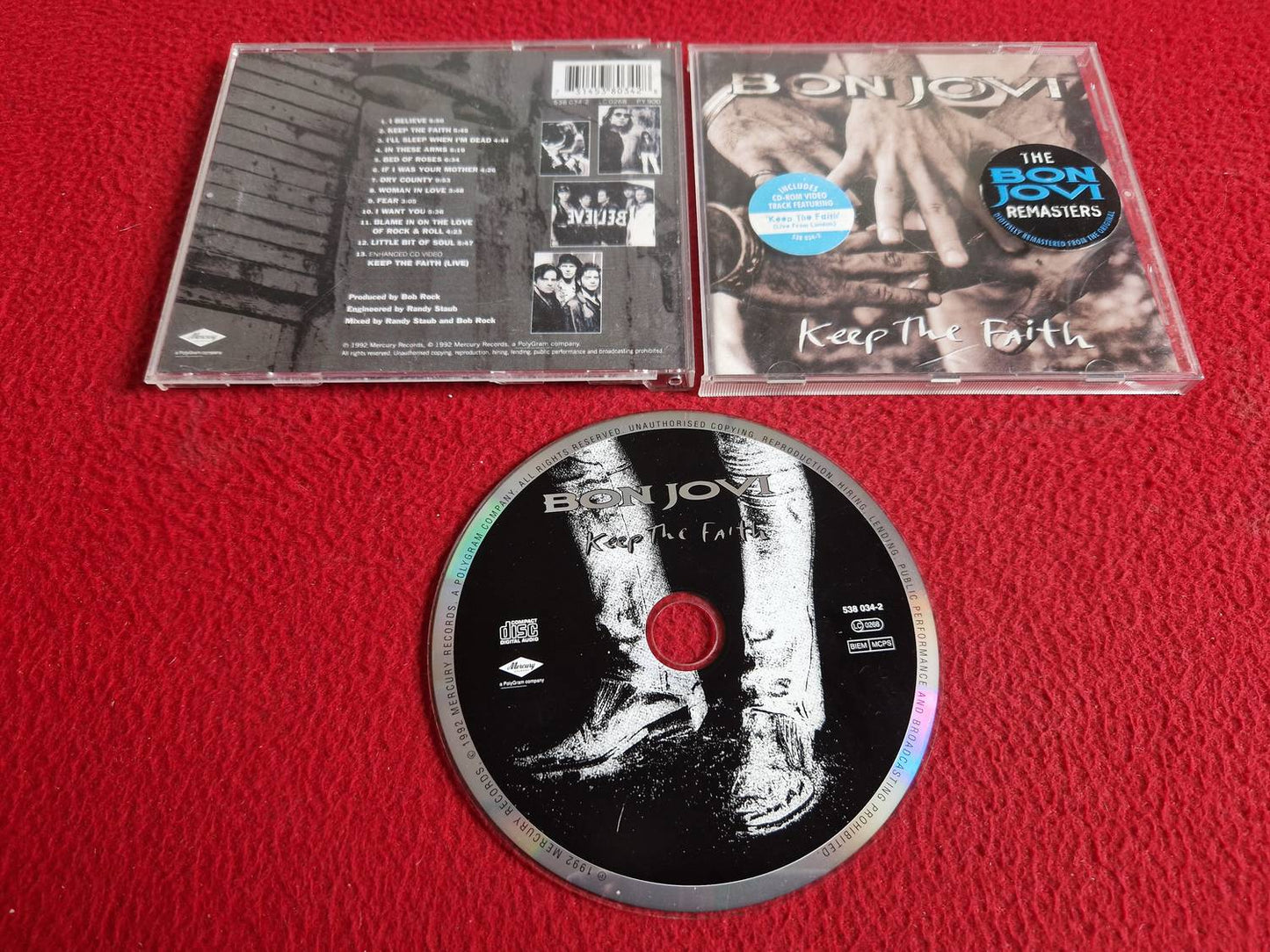 BON JOVI KEEP THE FAITH CD