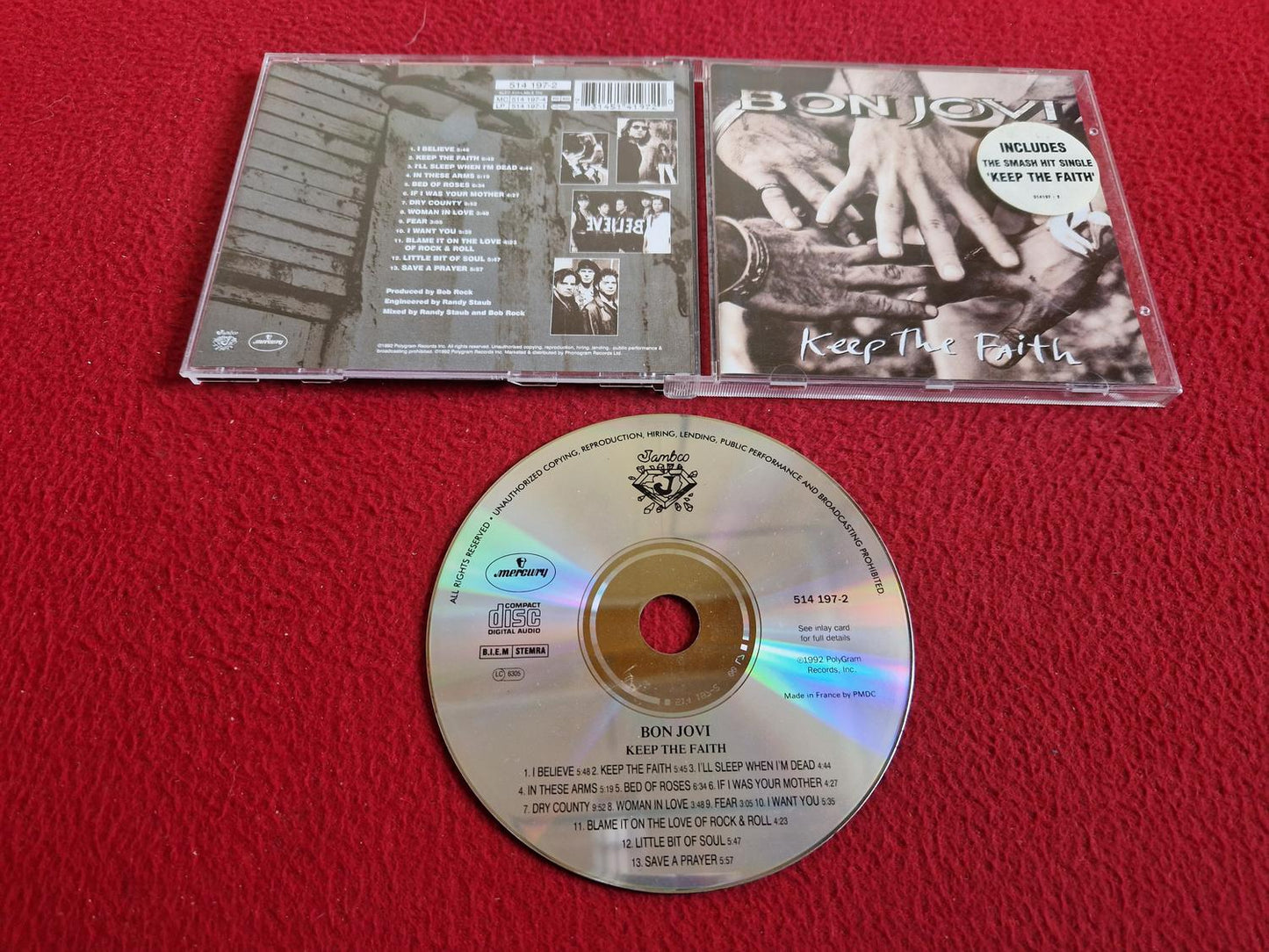 BON JOVI KEEP THE FAITH CD