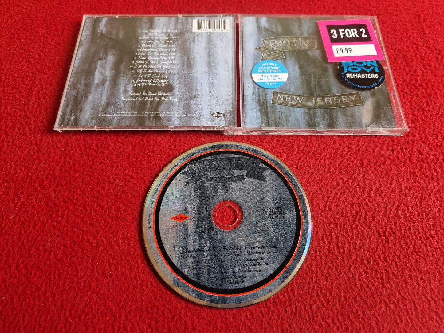 BON JOVI NEW JERSEY CD