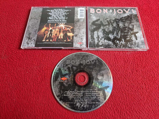 BON JOVI SLIPPERY WHEN WET CD
