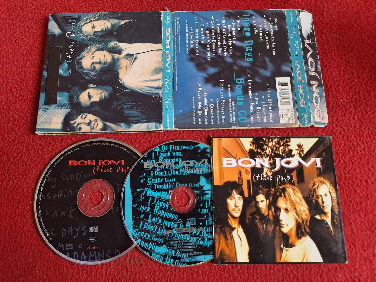 BON JOVI THESE DAYS CD