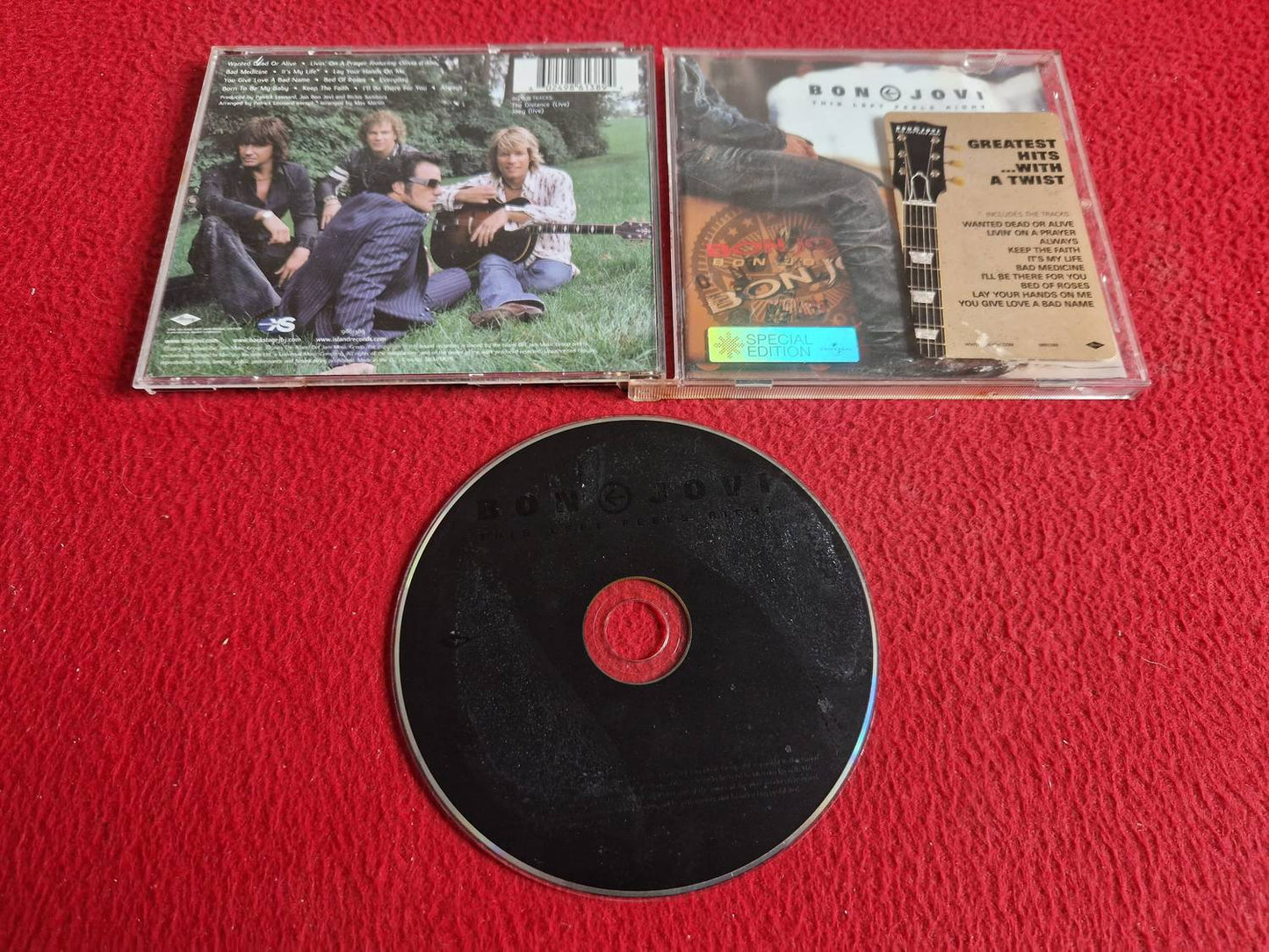 BON JOVI THIS LEFT FEELS RIGHT CD