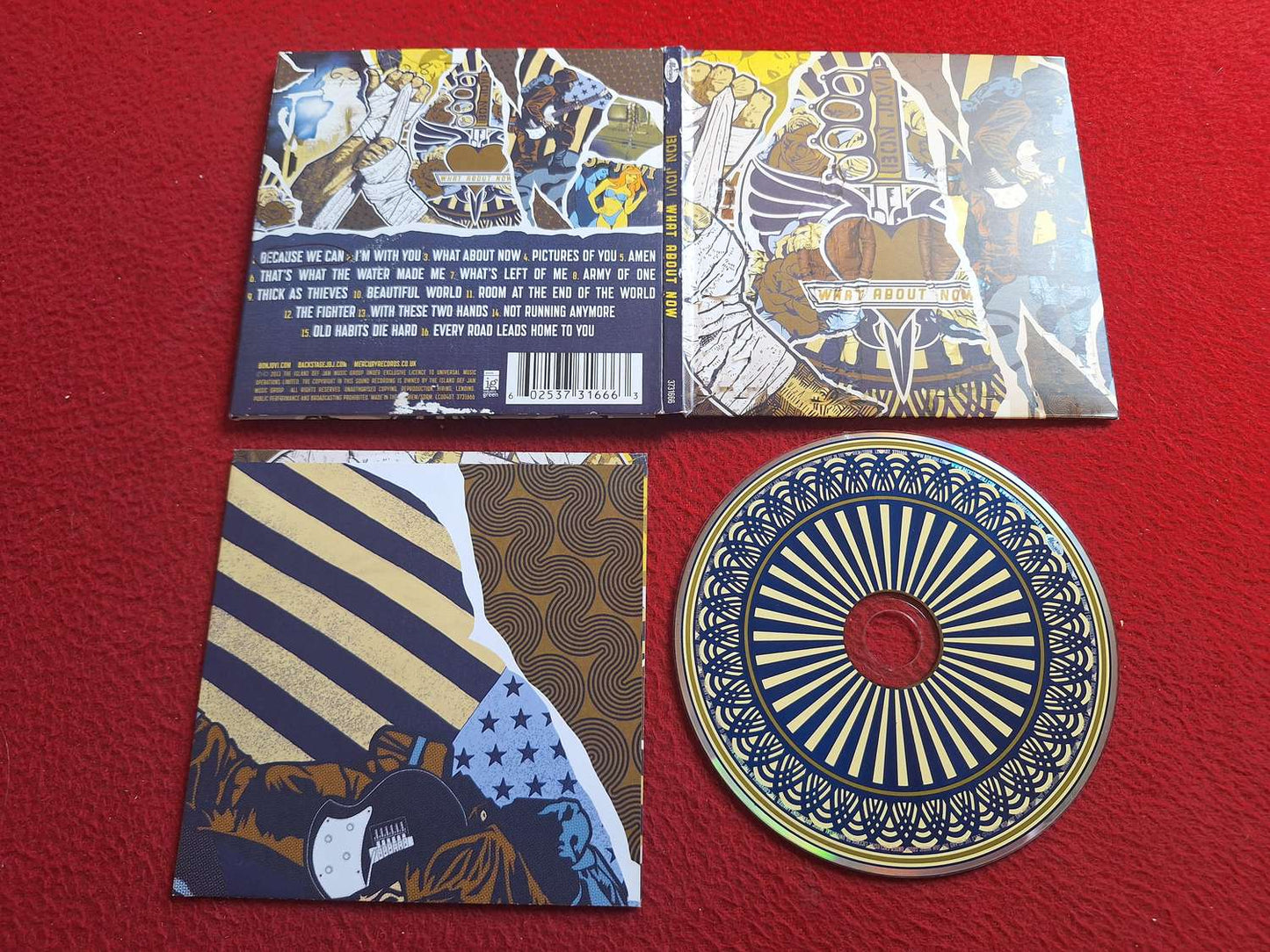 BON JOVI WHAT ABOUT NOW CD