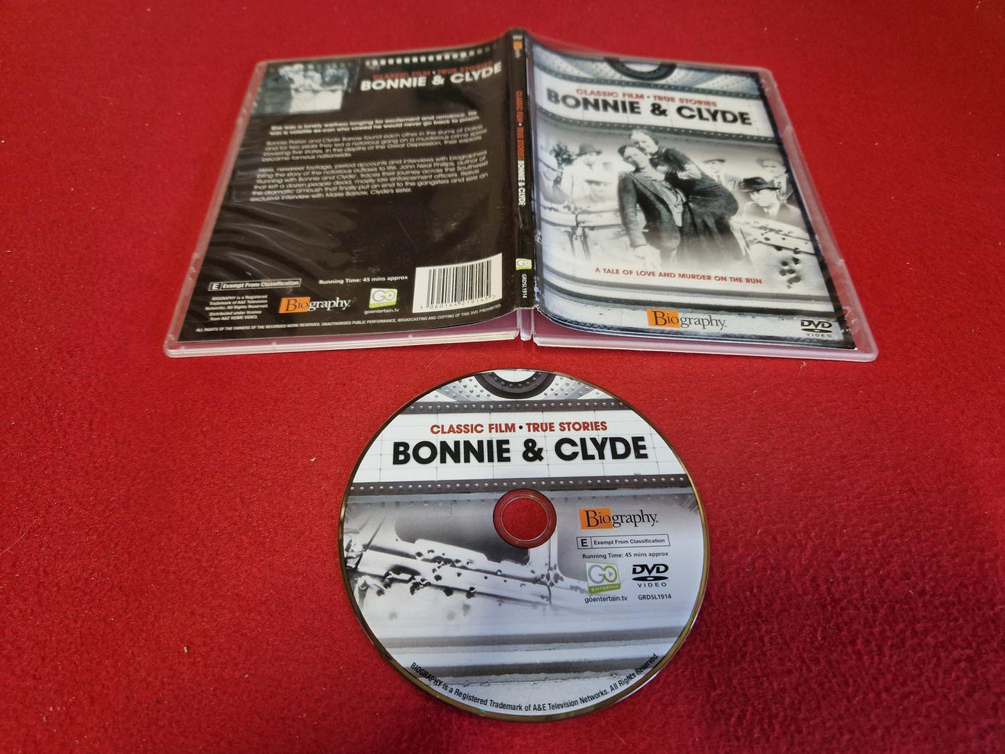 BONNIE & CLYDE till DVD