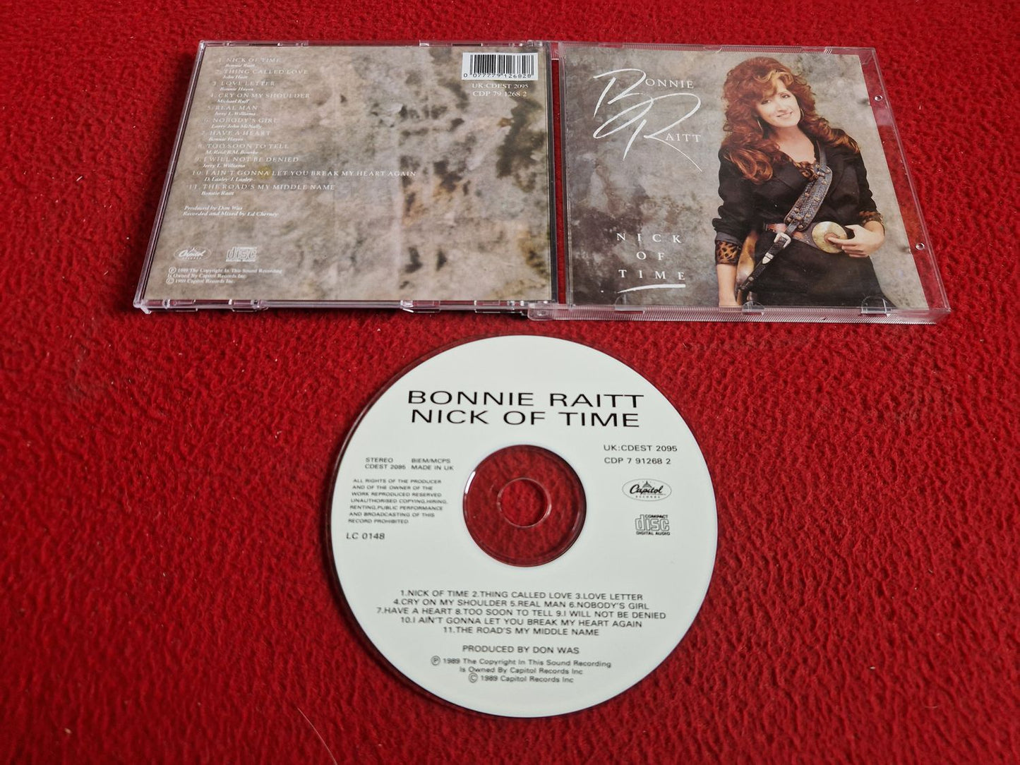 BONNIE RAITT NICK OF TIME CD