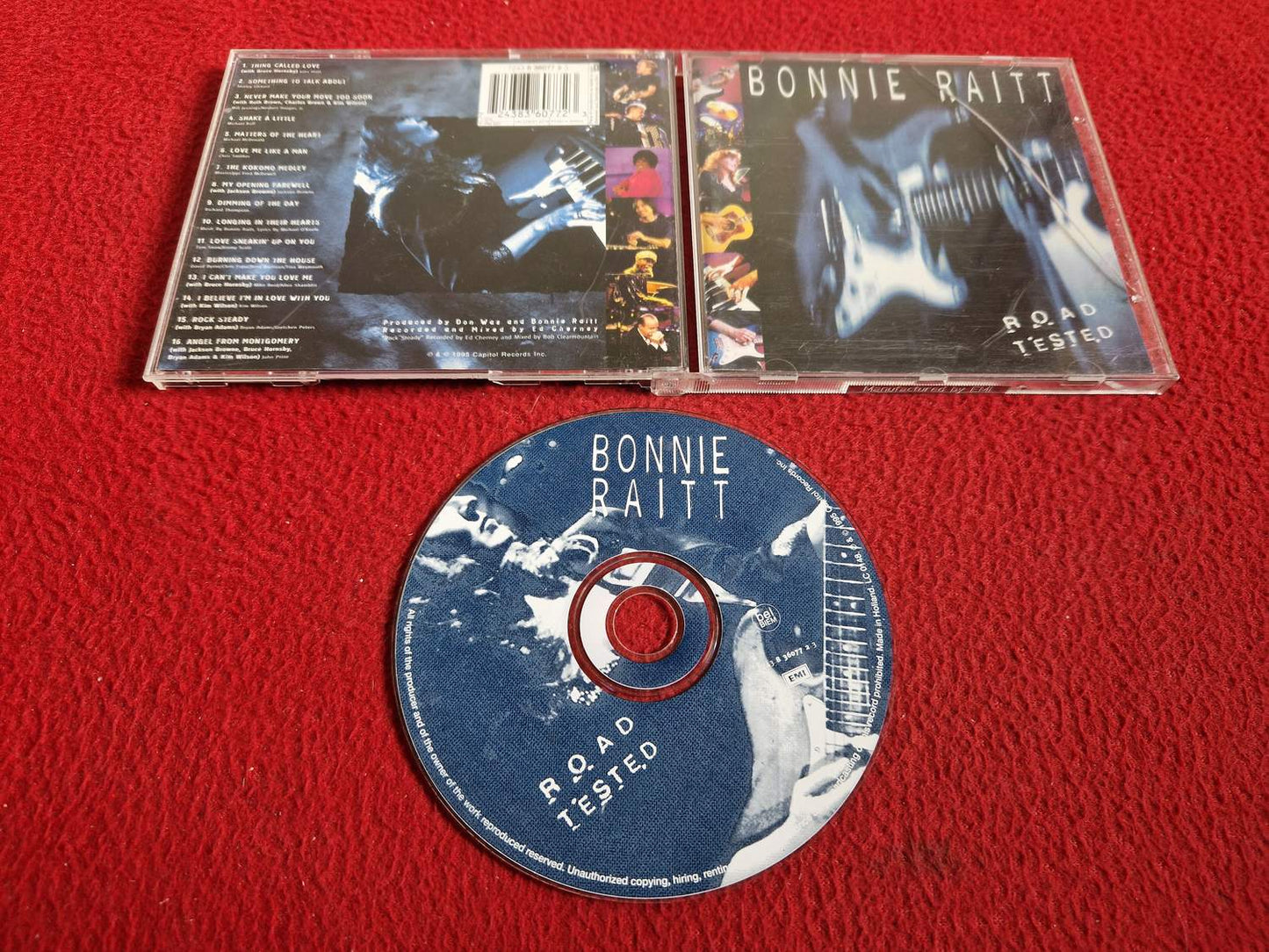 BONNIE RAITT ROAD TESTED CD