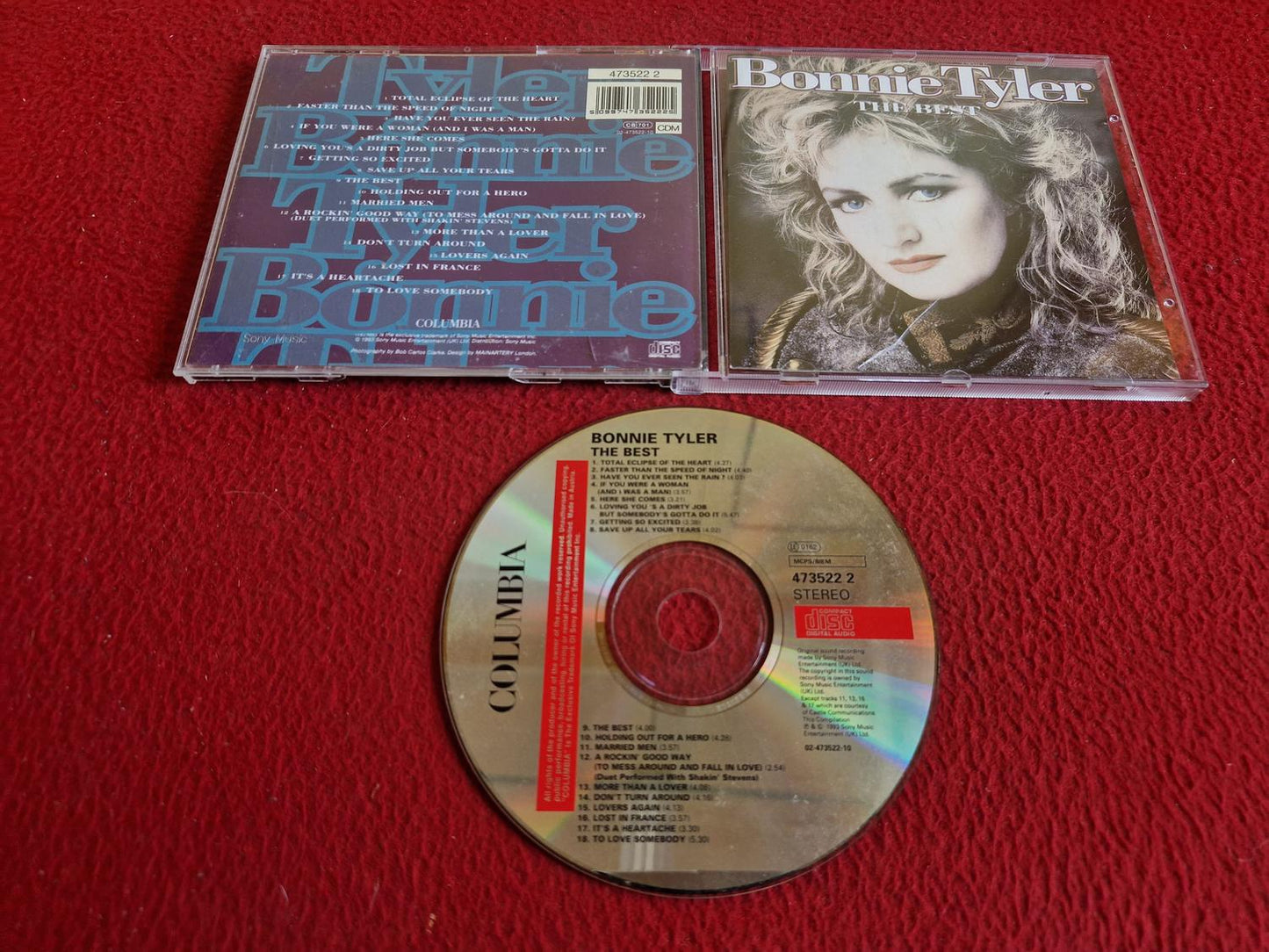 BONNIE TYLER THE BEST CD