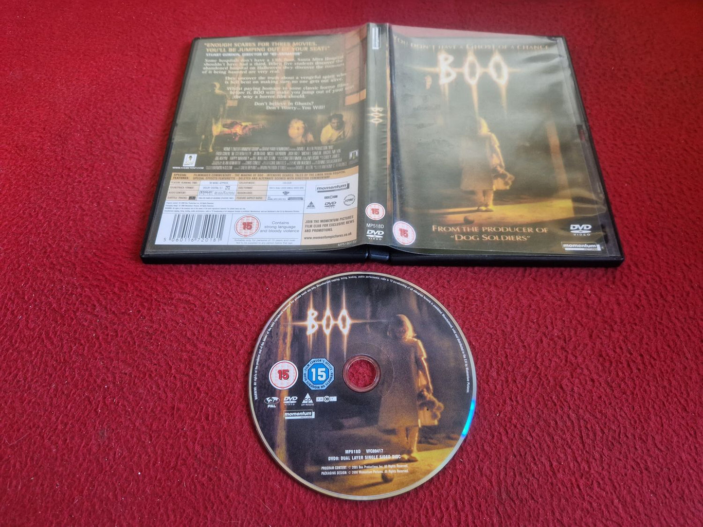 BOO DVD