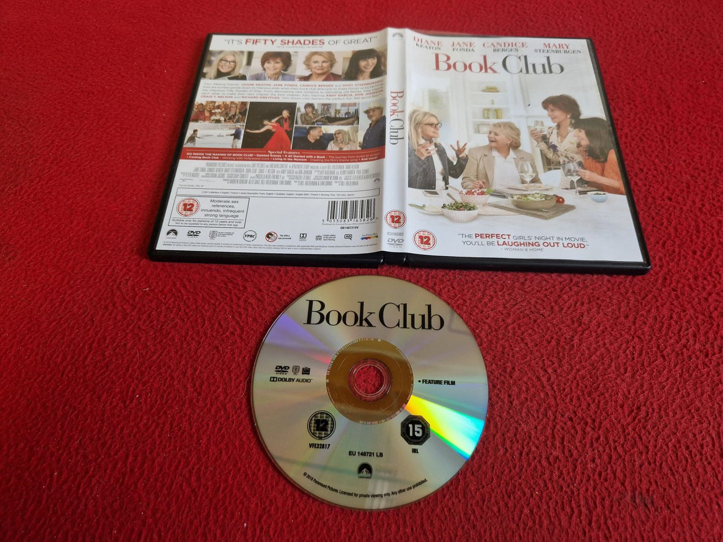 BOOK CLUB DVD