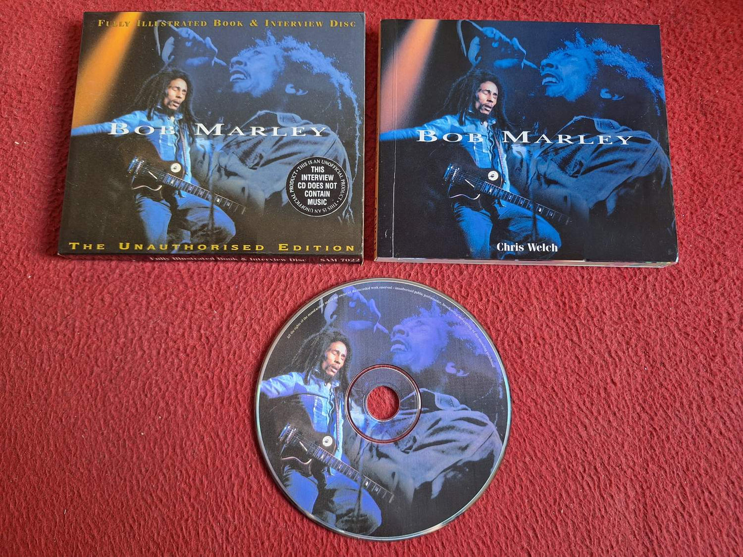 BOOK & INTERVIEW DISC BOB MARLEY (EJ MUSIK) CD