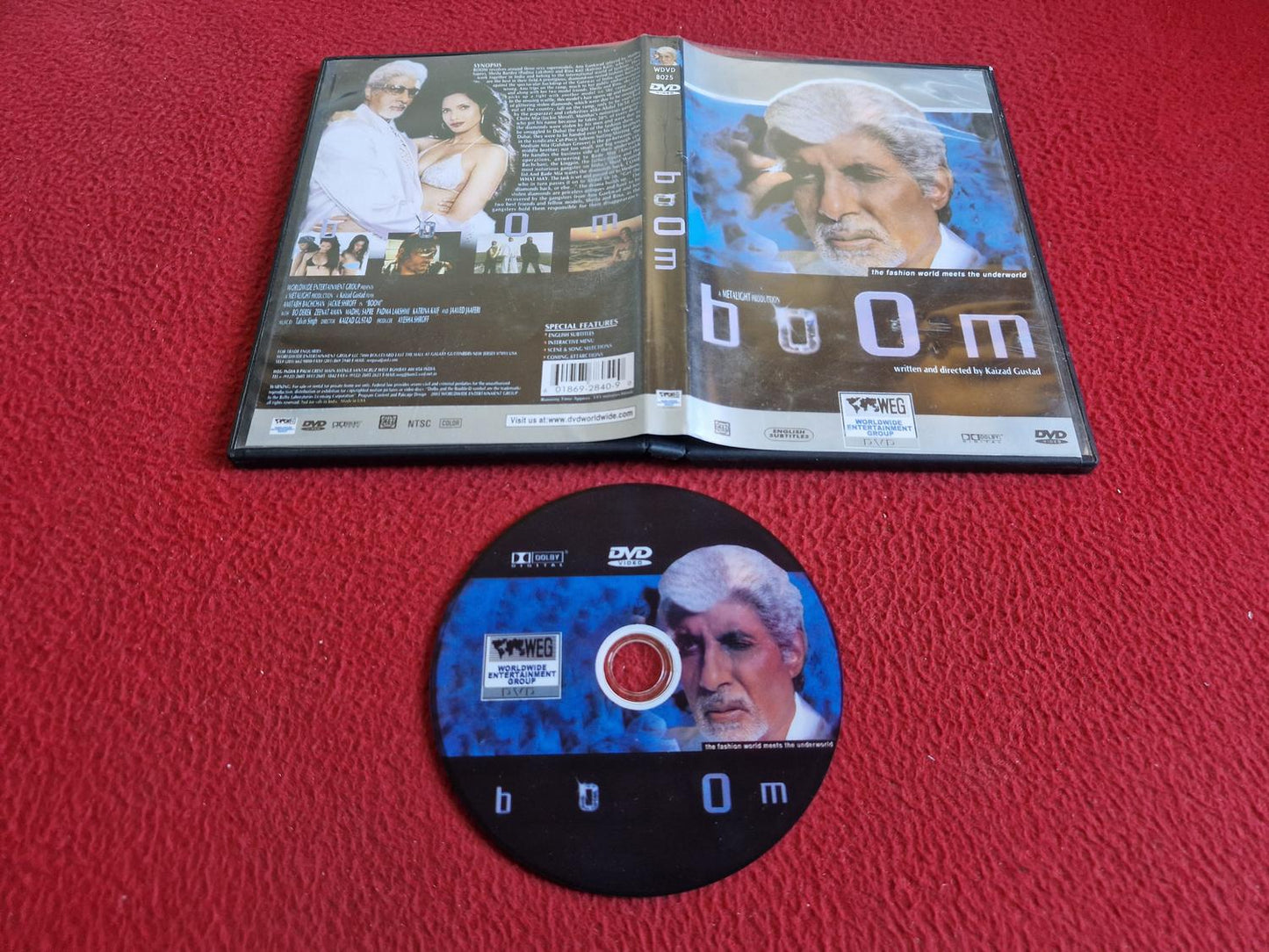 BOOM [ ENGELSK TEXT ] DVD
