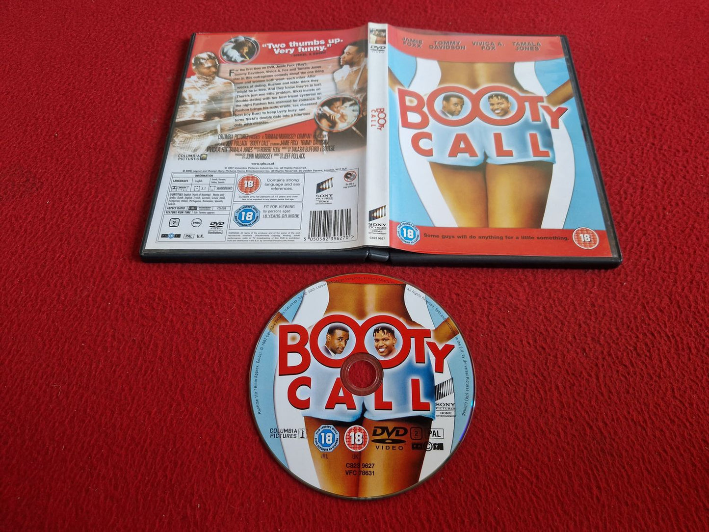 BOOTY CALL DVD