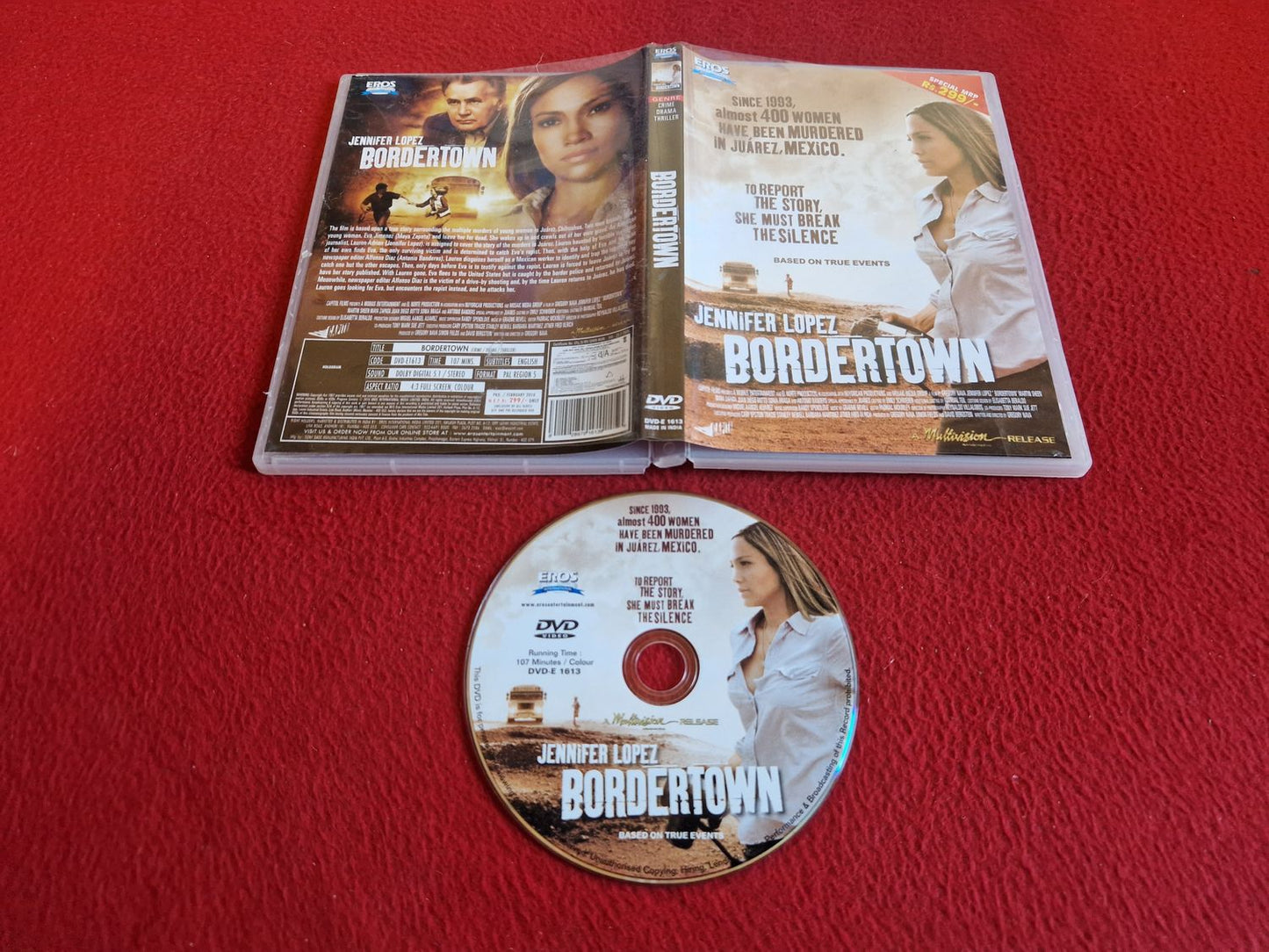 BORDERTOWN DVD