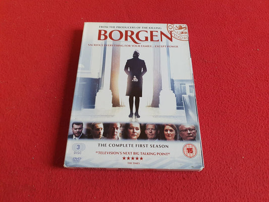 BORGEN SEASON 1 BOX till DVD