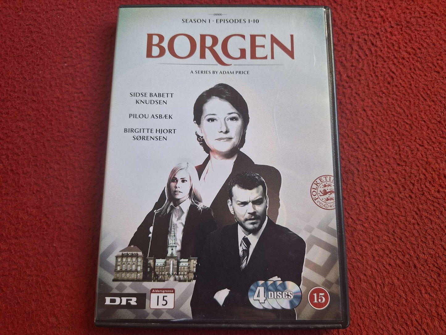 BORGEN SEASON 1 [ DANSKT TAL SVENSK TEXT ] BOX DVD
