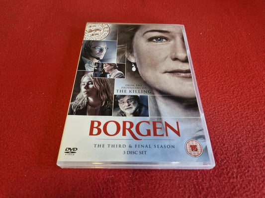 BORGEN SEASON 3 BOX till DVD