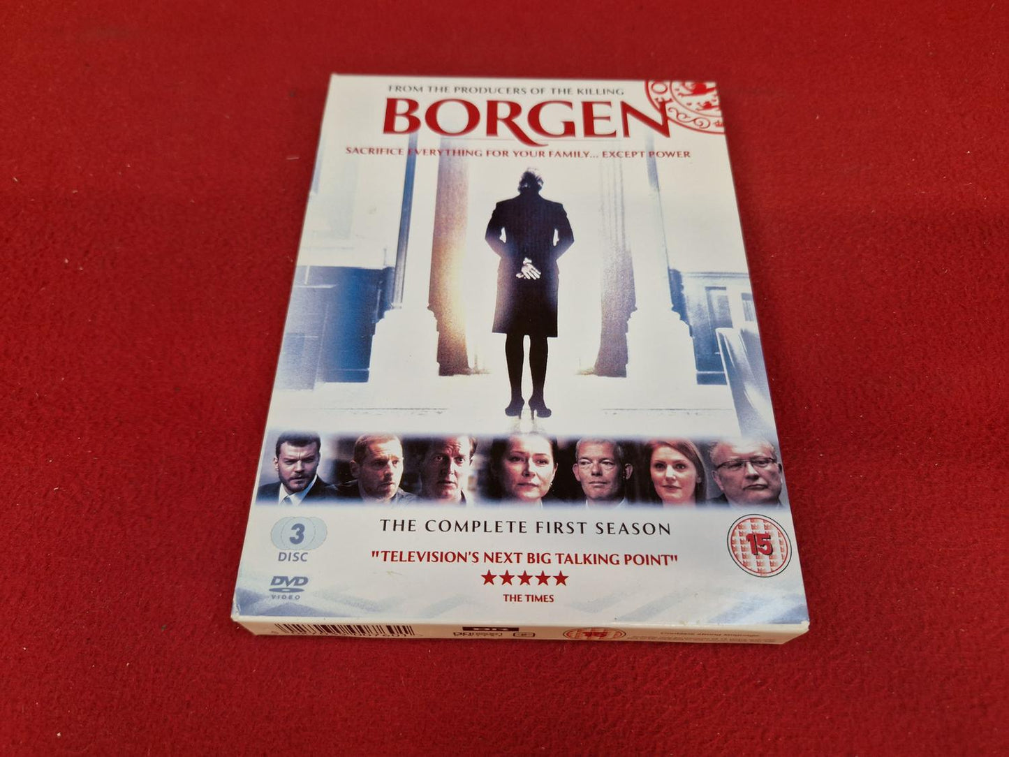BORGEN THE COMPLETE SEASON 1 BOX till DVD