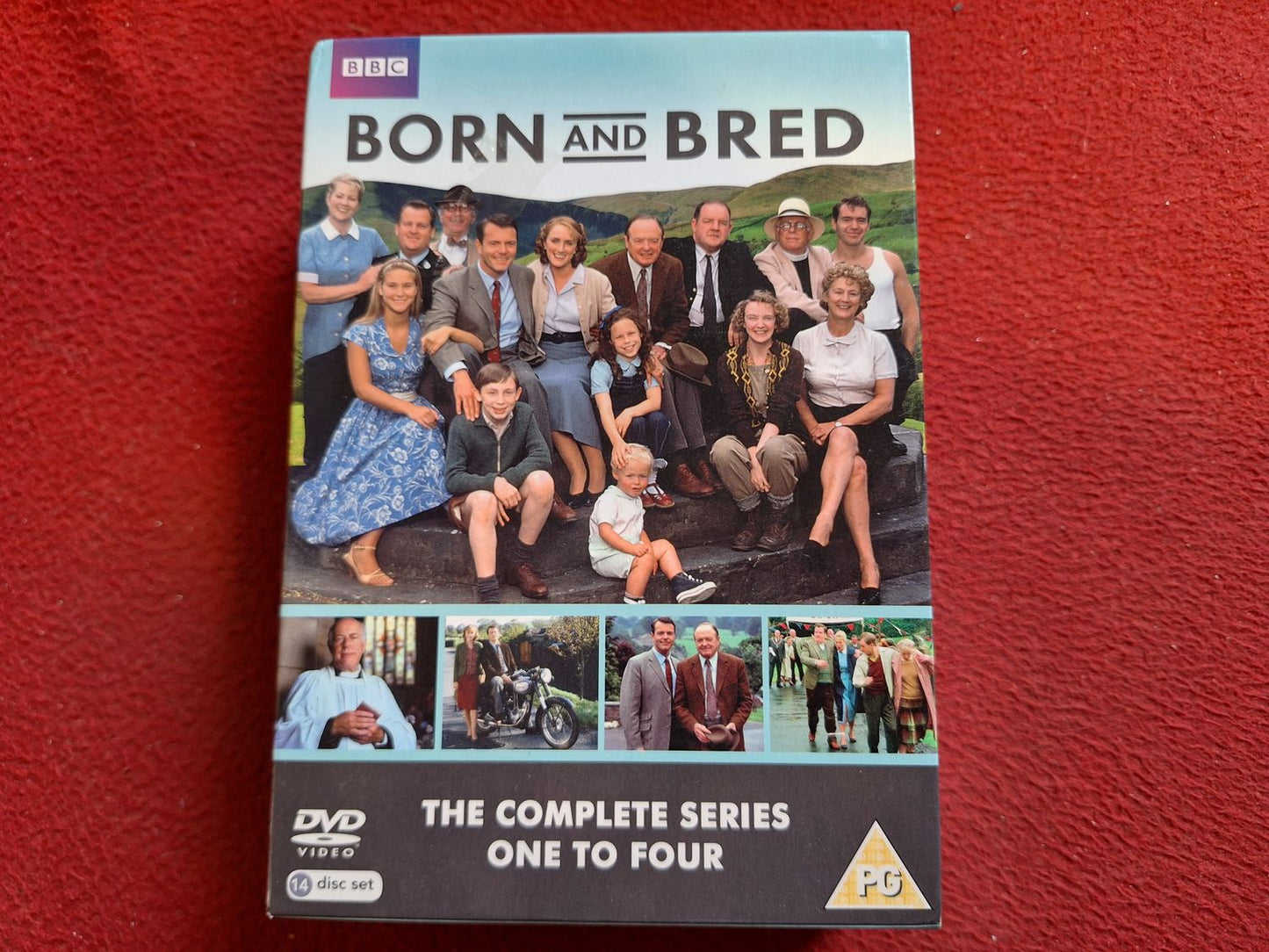BORN AND BRED SERIES 1 - 4 BOX DVD