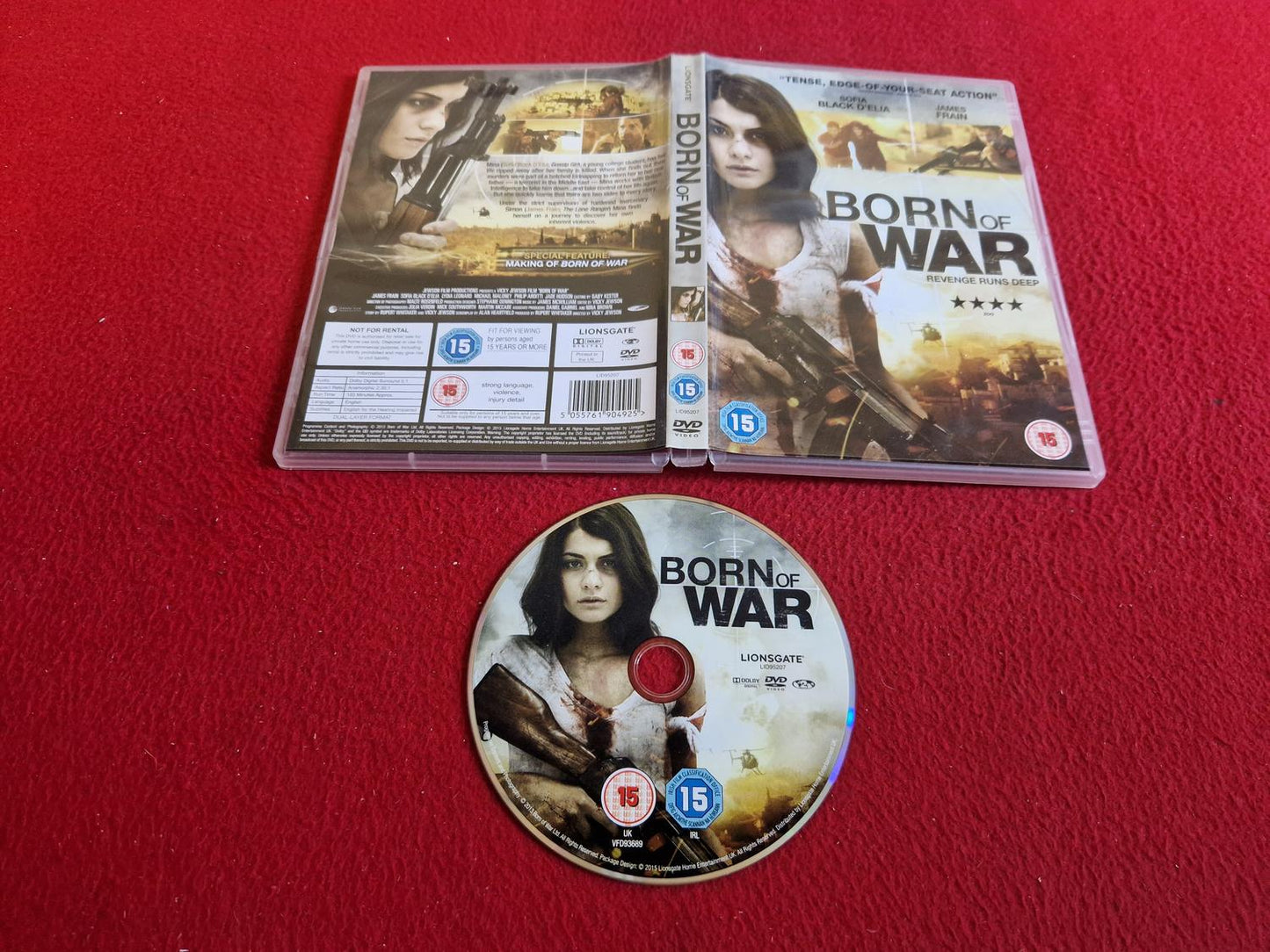 BORN OF WAR DVD