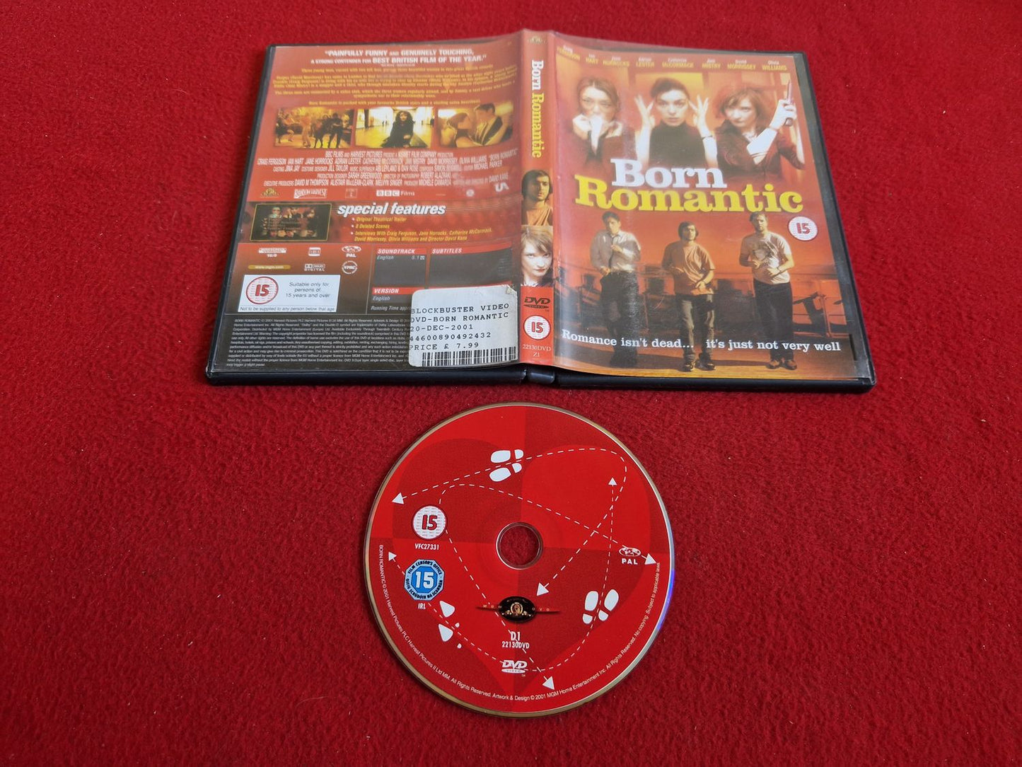 BORN ROMANTIC till DVD