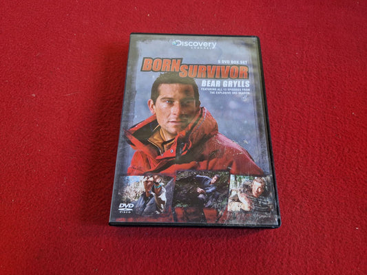 BORN SURVIVOR BEAR GRYLLS BOX till DVD