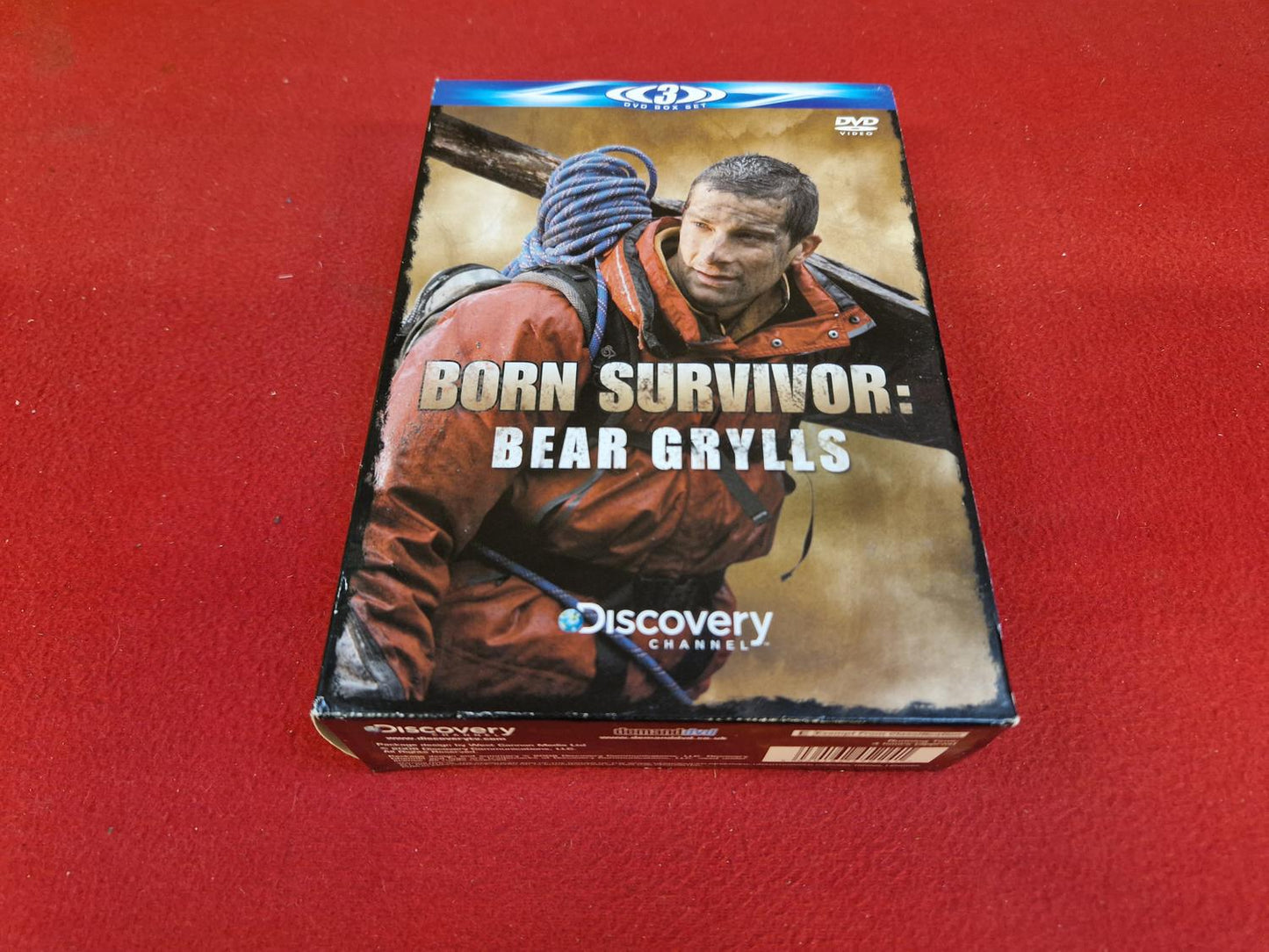 BORN SURVIVOR BEAR GRYLLS BOX till DVD
