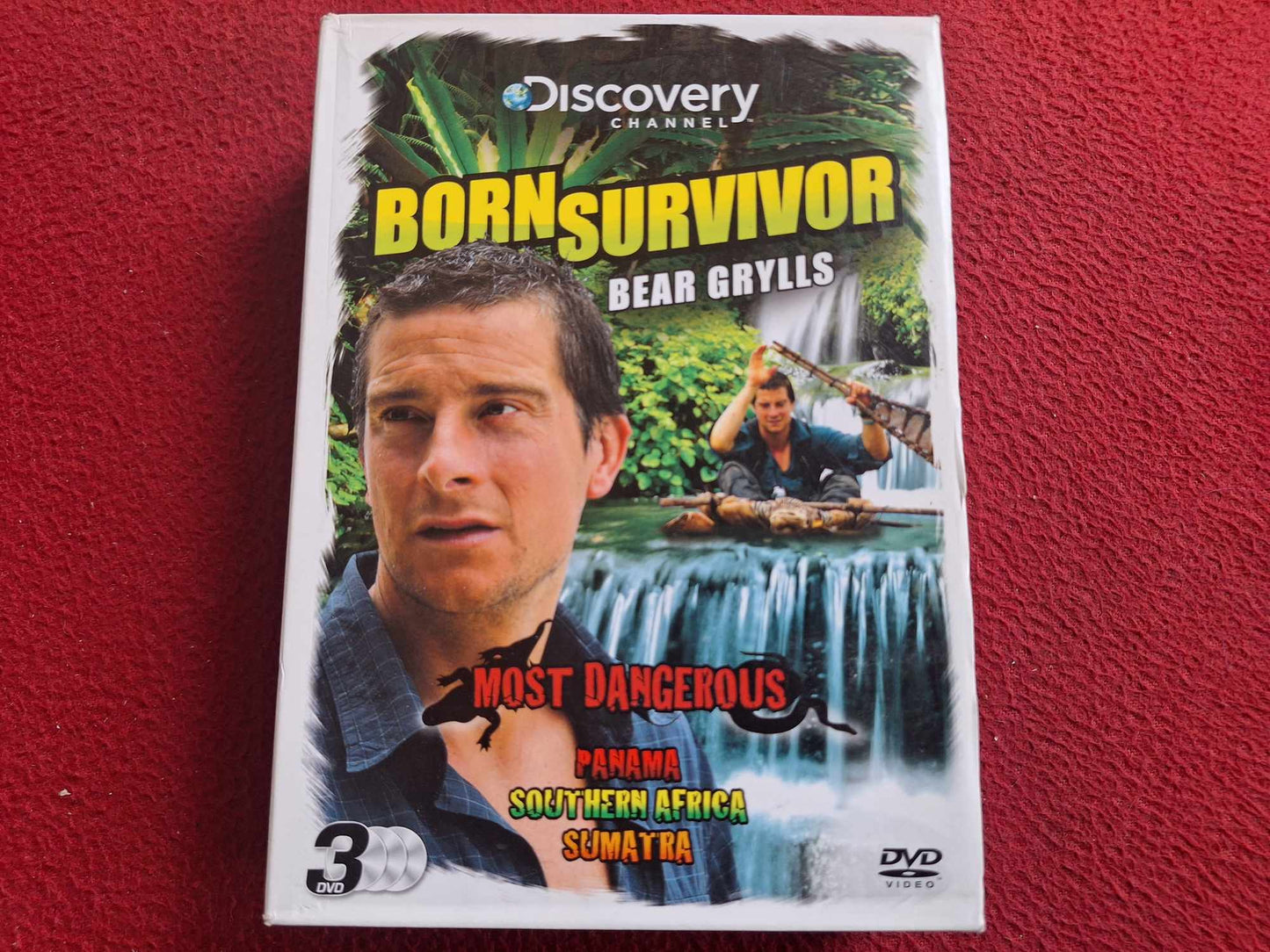BORN SURVIVOR BEAR GRYLLS MOST DANGEROUS BOX DVD